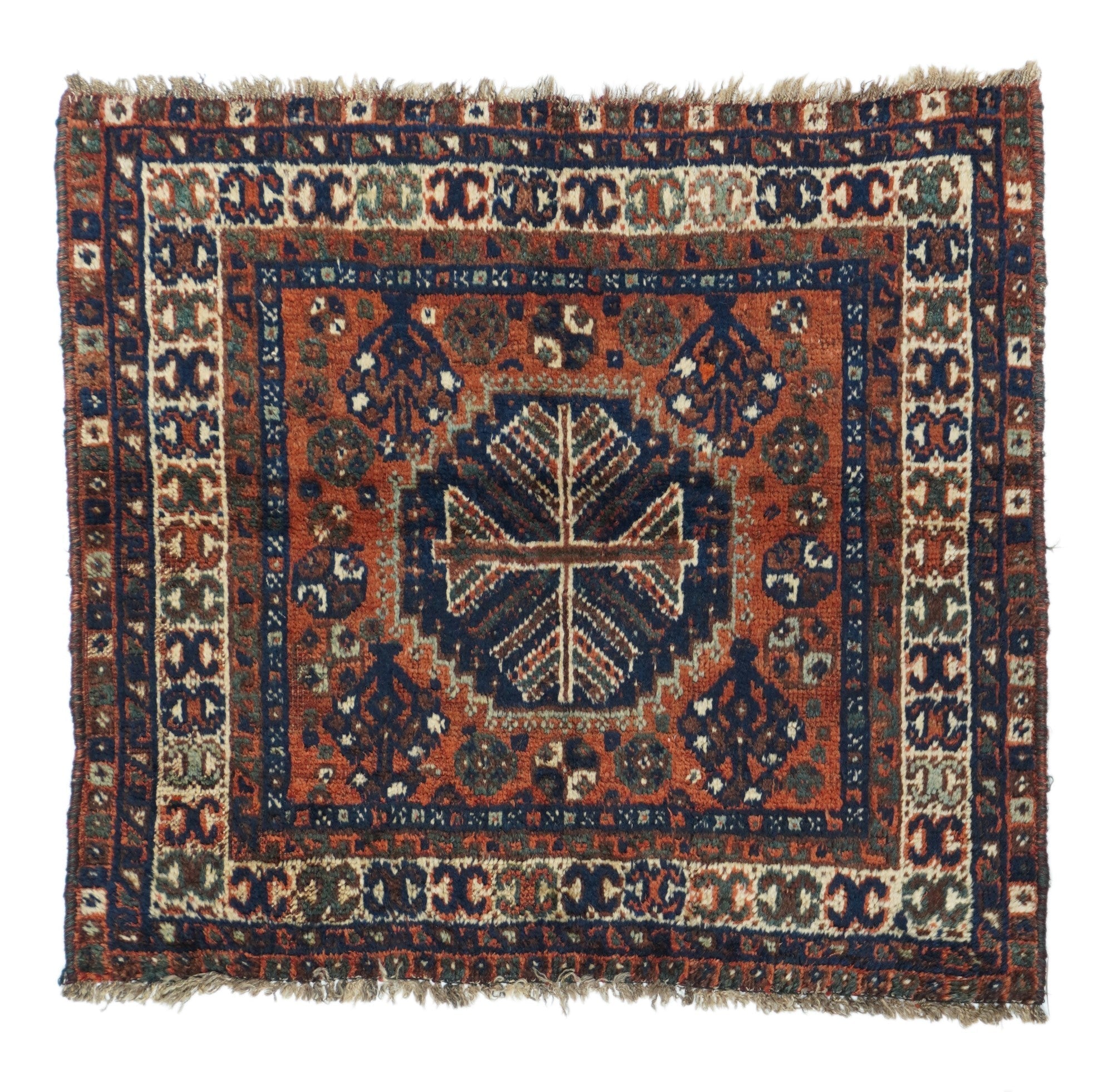 Antique Shiraz Rug 2'9'' x 3'1''