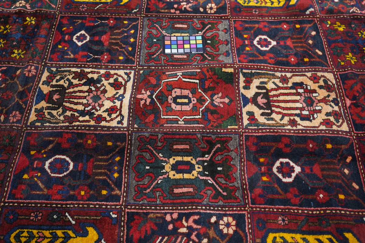 Vintage Bakhtiari Rug 6'7'' x 10'11''