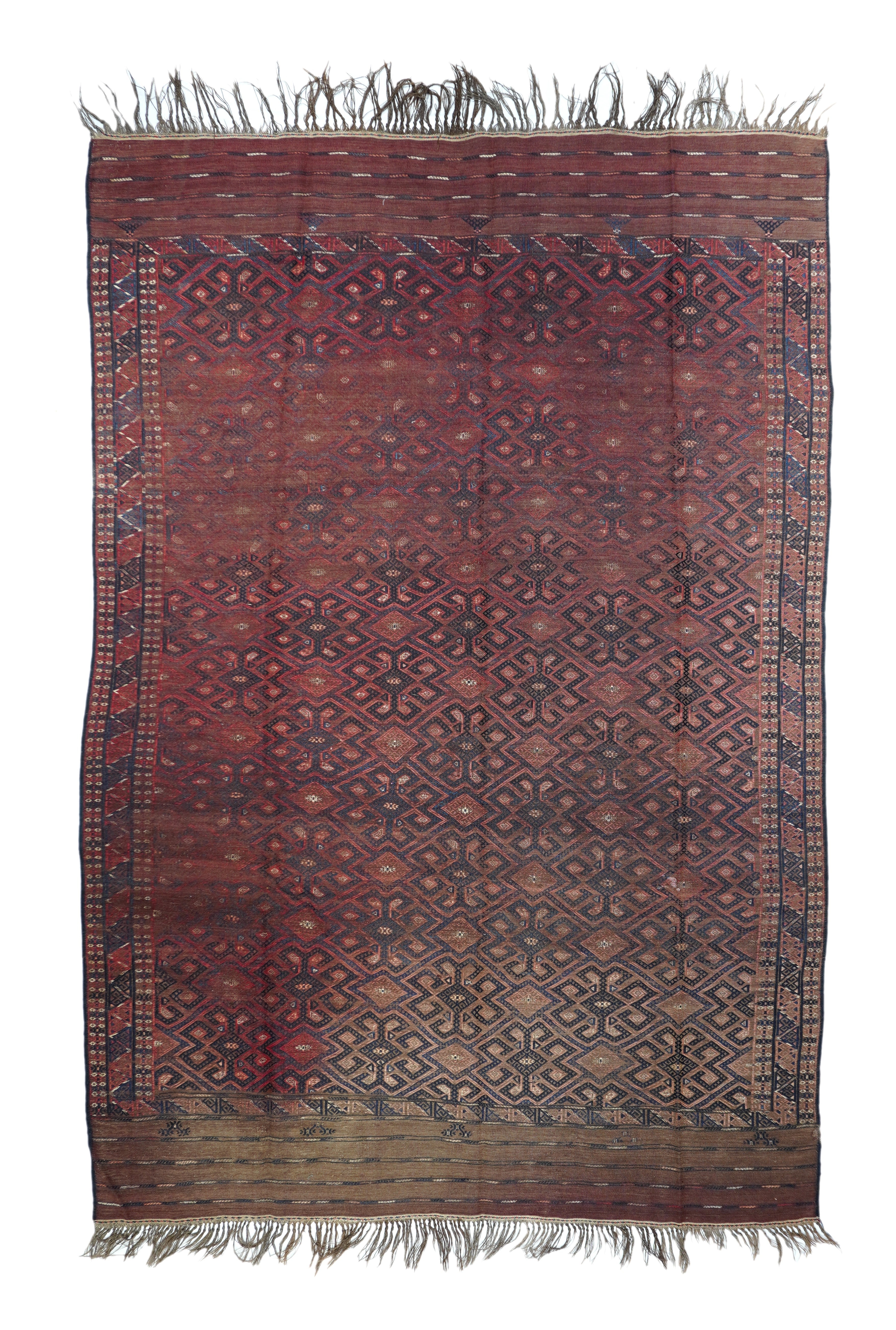 Vintage Sumak Rug 6'5'' x 9'9''