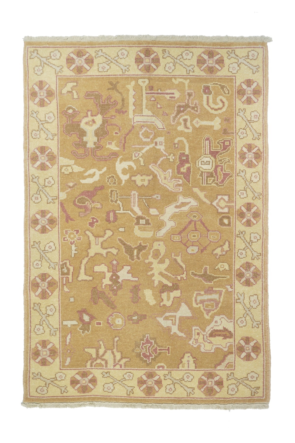 Oushak Rug 4'1'' x 6'1''