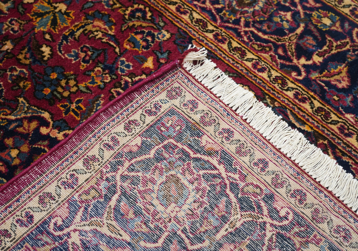 Vintage Kashan Rug 4'4'' x 6'7''
