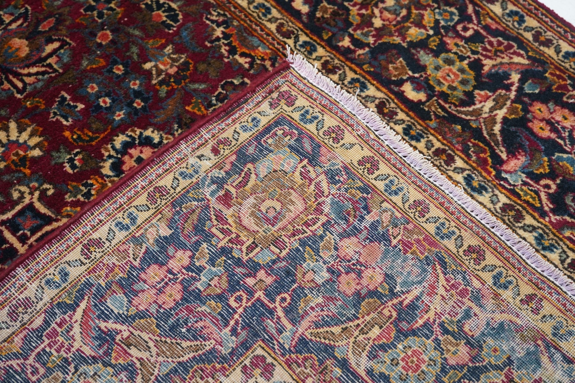 Vintage Kashan Rug 4'3'' x 6'6''