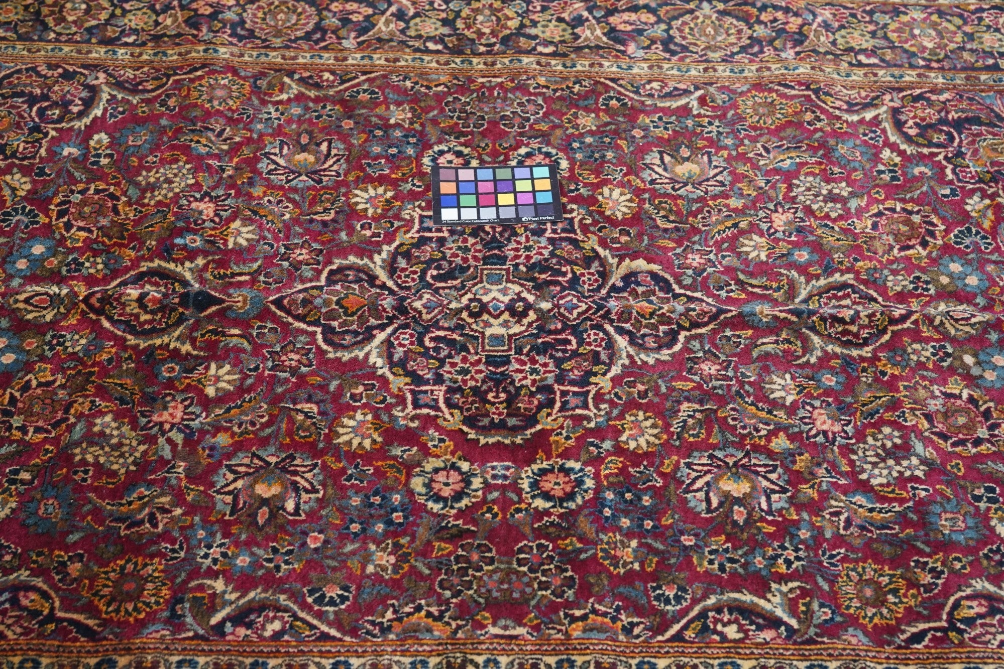 Vintage Kashan Rug 4'3'' x 6'6''