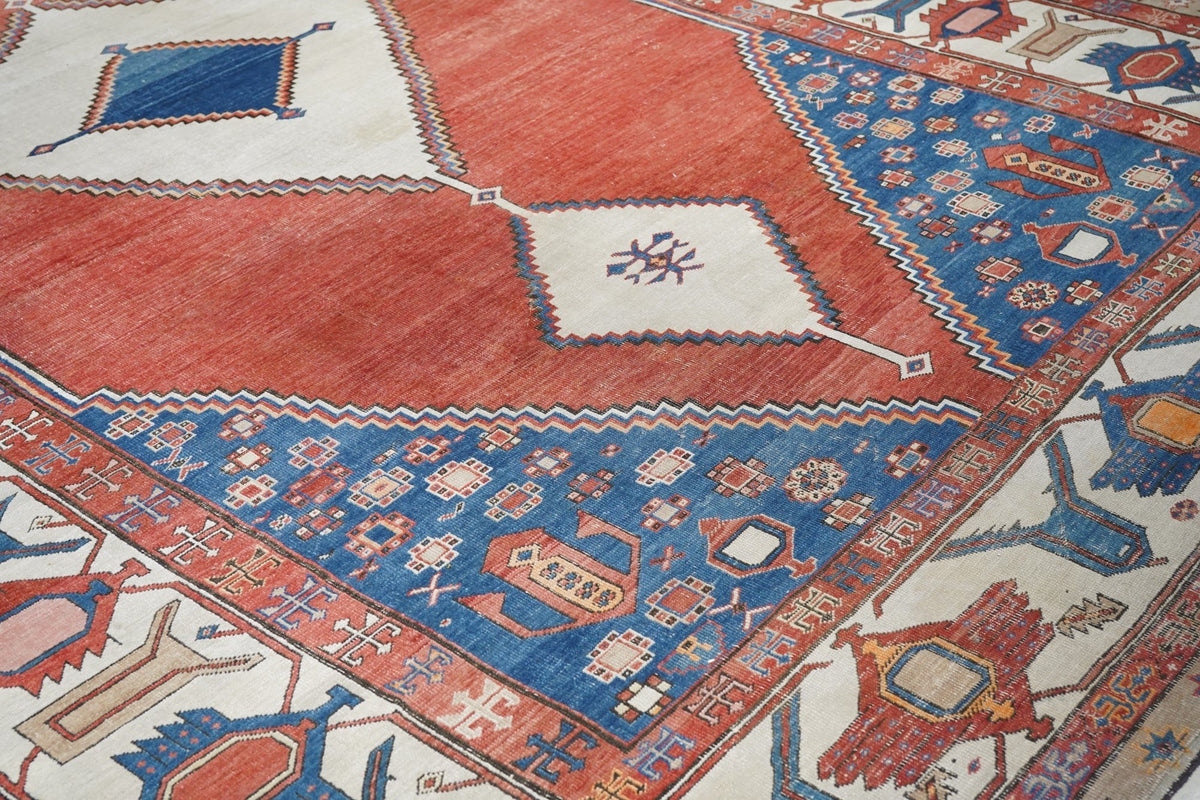 Antique Bakhshayesh Rug 10'4'' x 14'11''