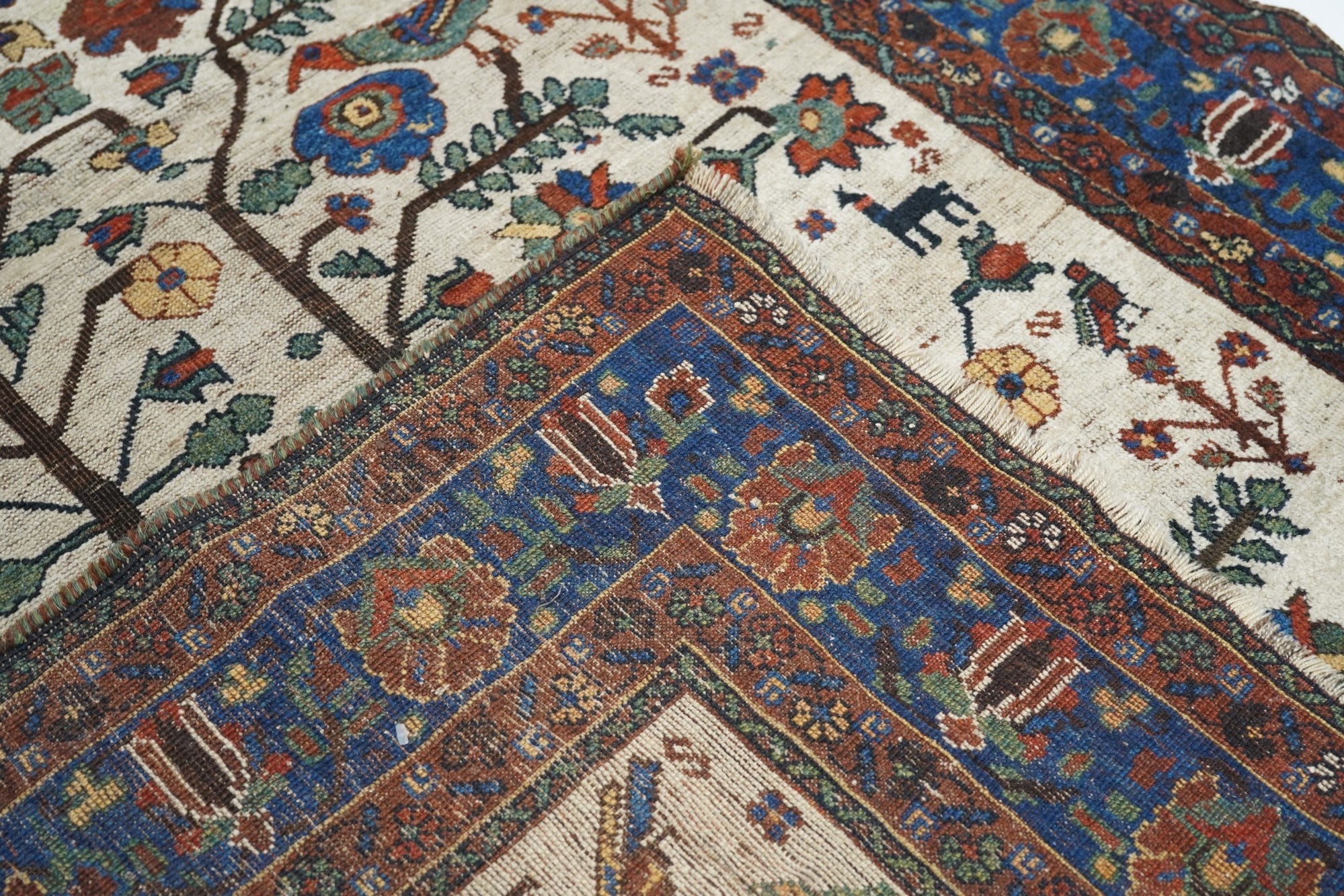 Antique Afshar Rug 5'2'' x 6'4''