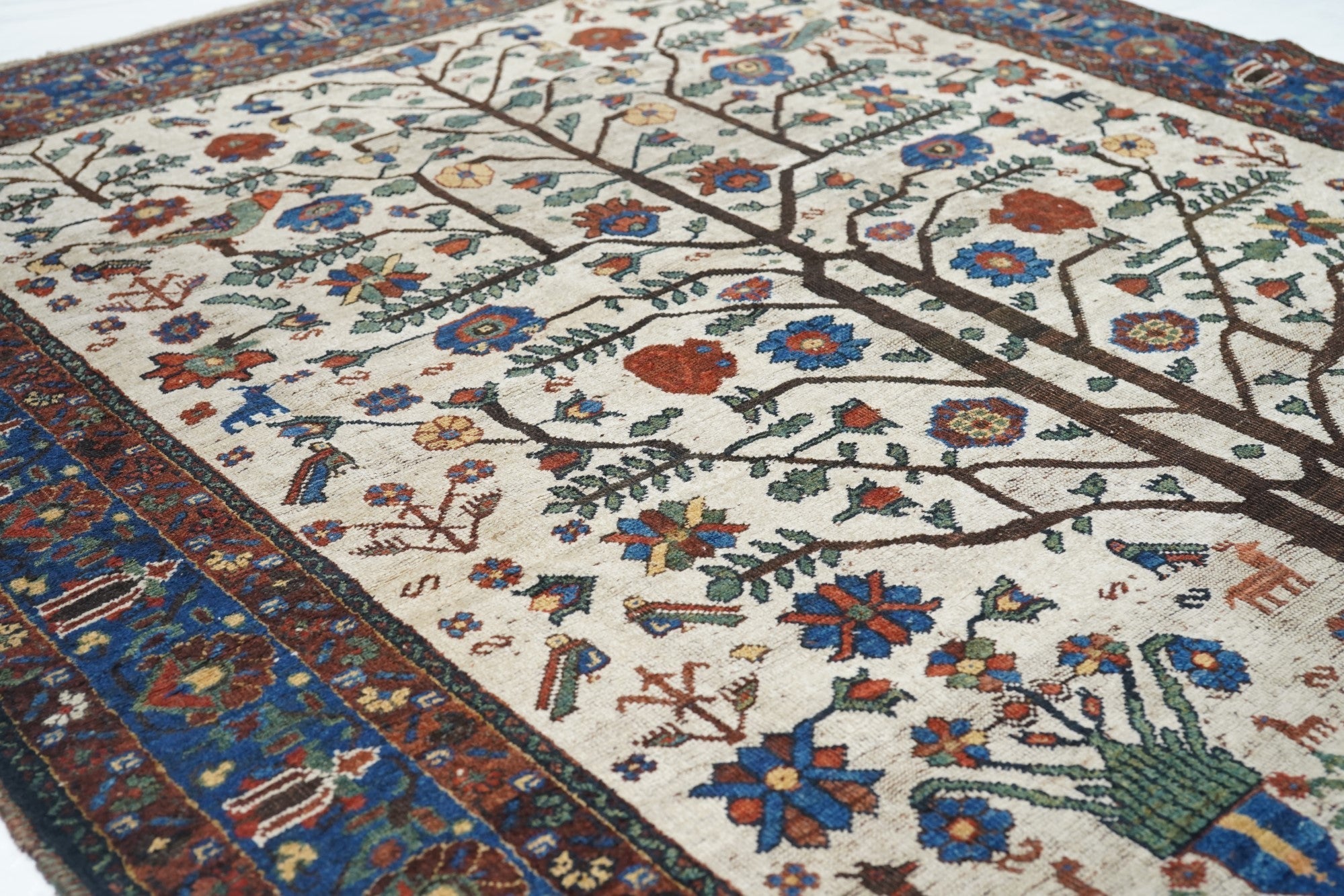 Antique Afshar Rug 5'2'' x 6'4''