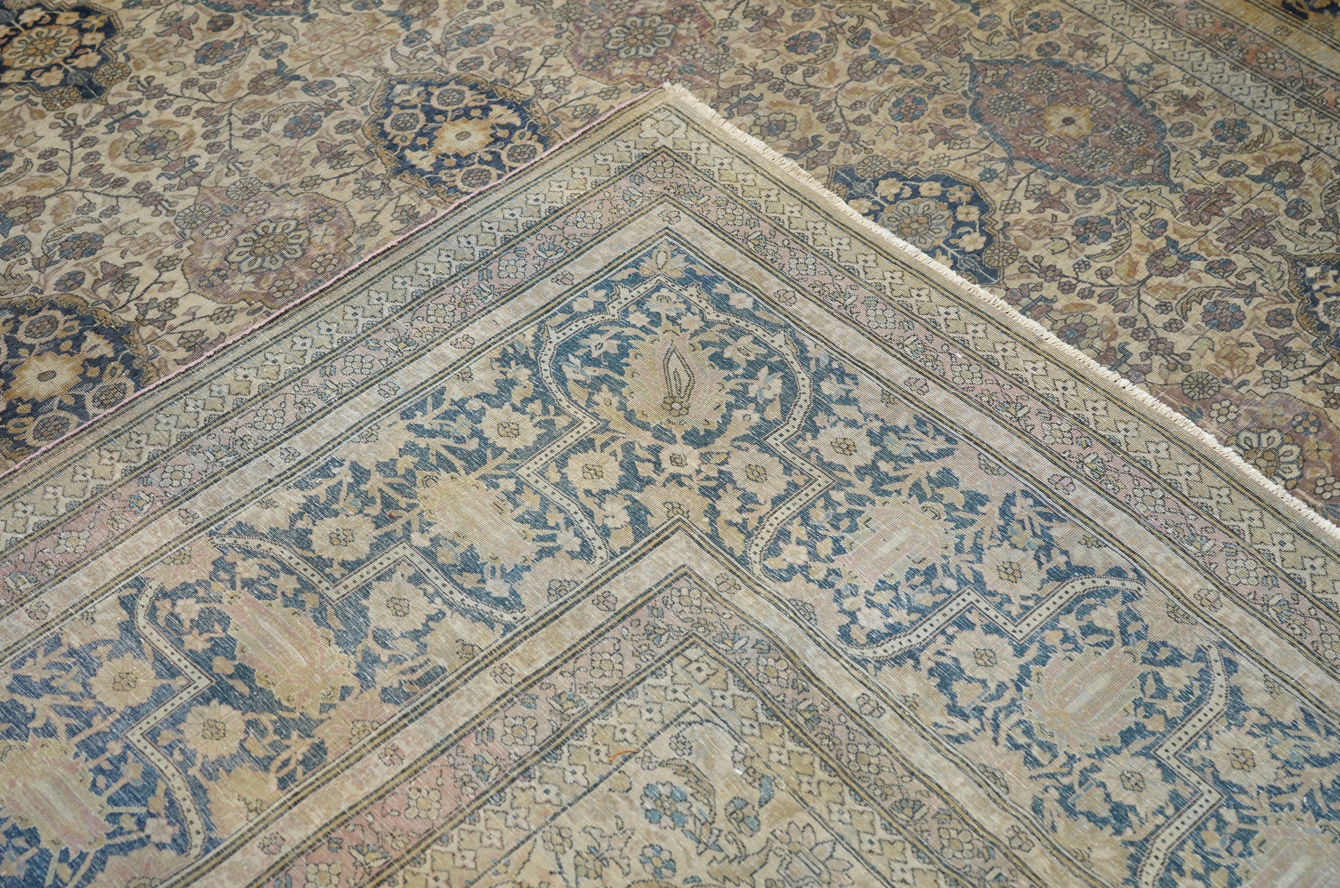Antique Kashan Rug 10'3'' x 13'6''