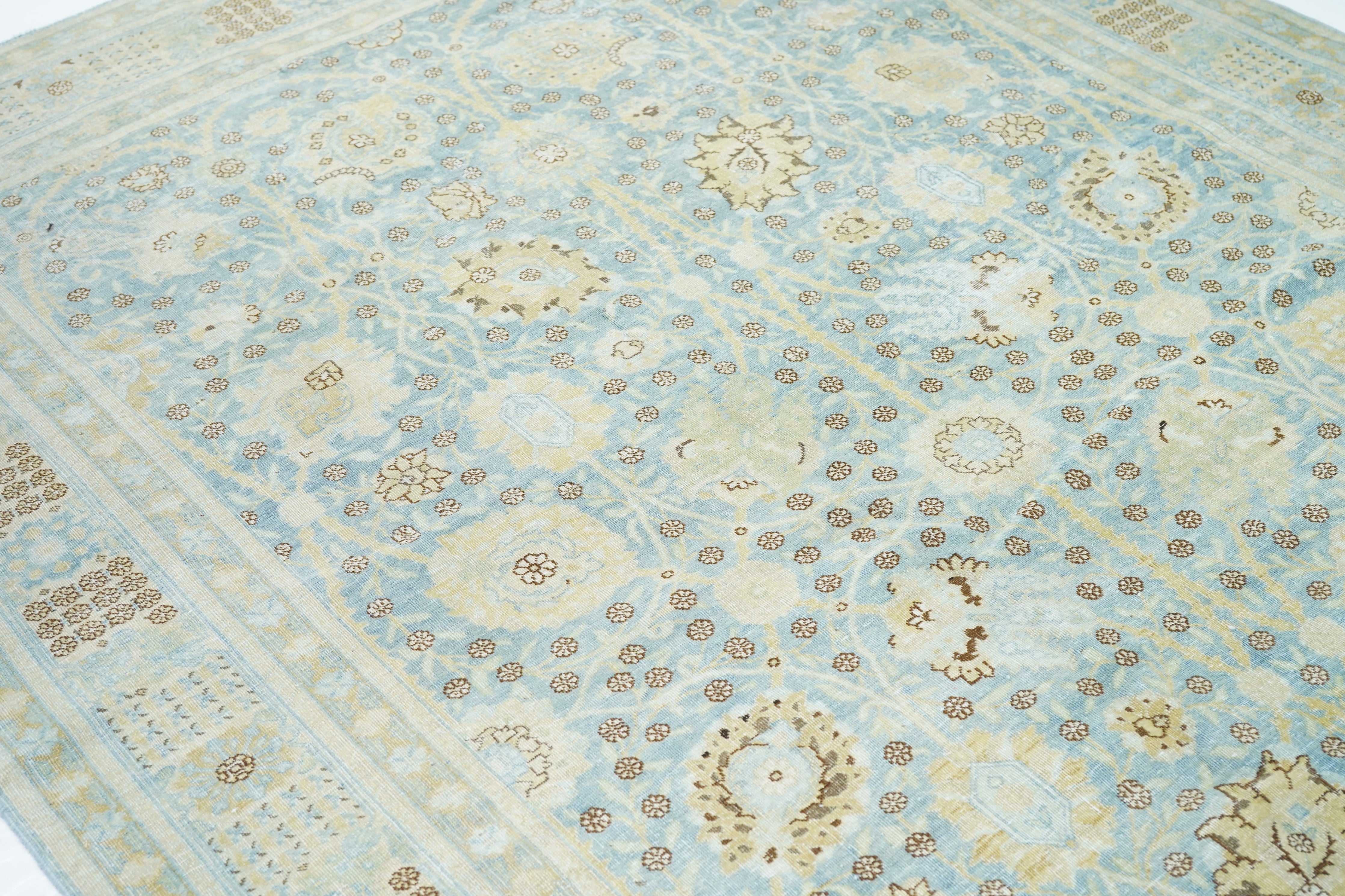 Vintage Tabriz Rug 6'8'' x 9'7''