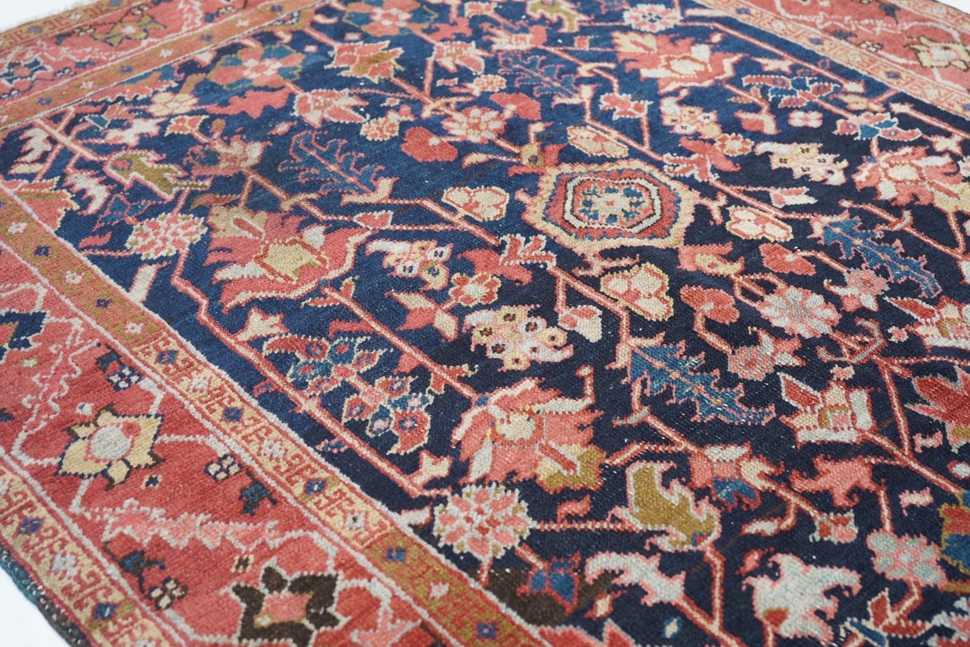 Antique Serapi Rug 4'3'' x 5'0"