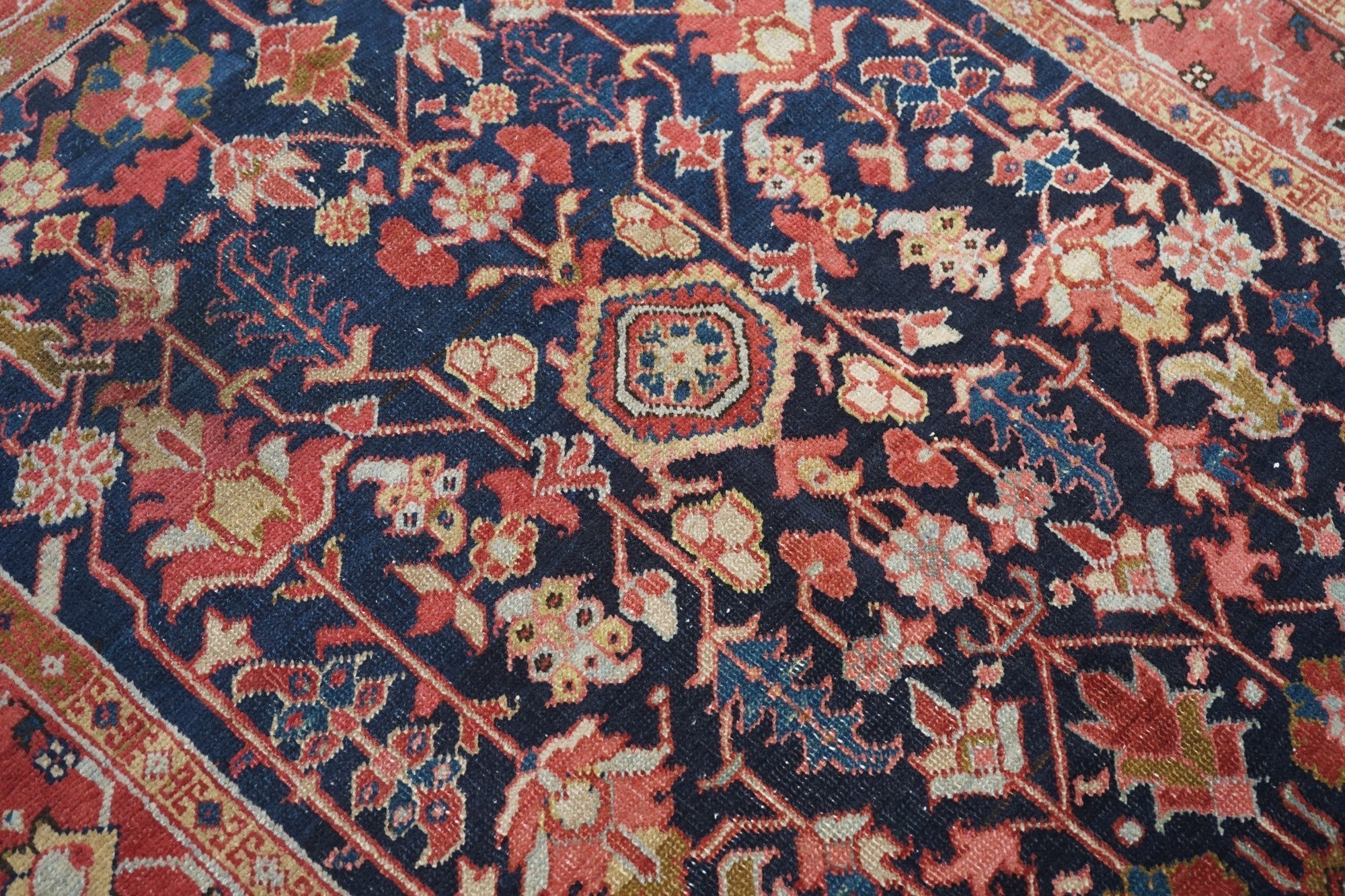 Antique Serapi Rug 4'3'' x 5'0"