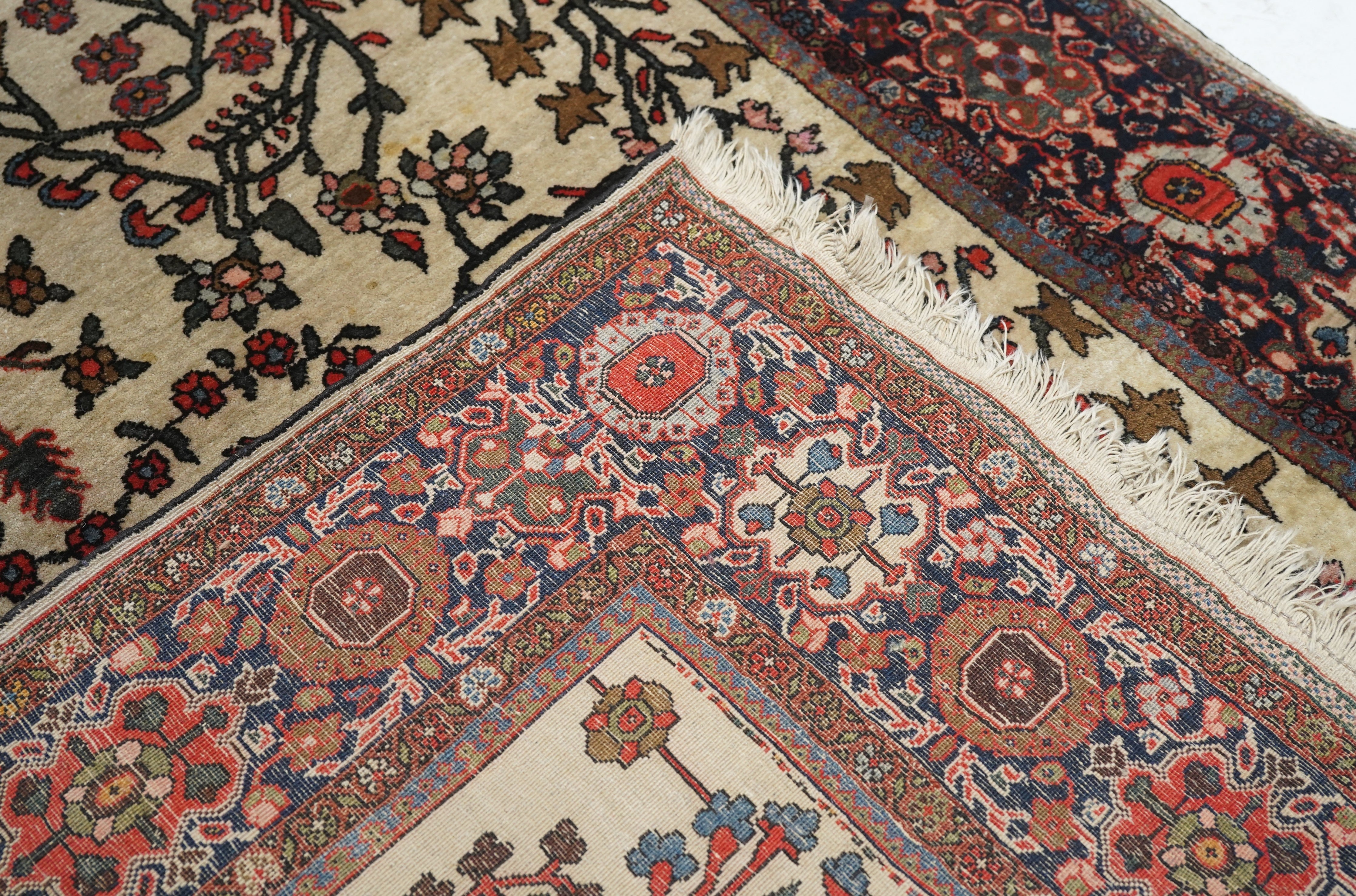 Antique Sarouk Rug 4'3'' x 6'5''