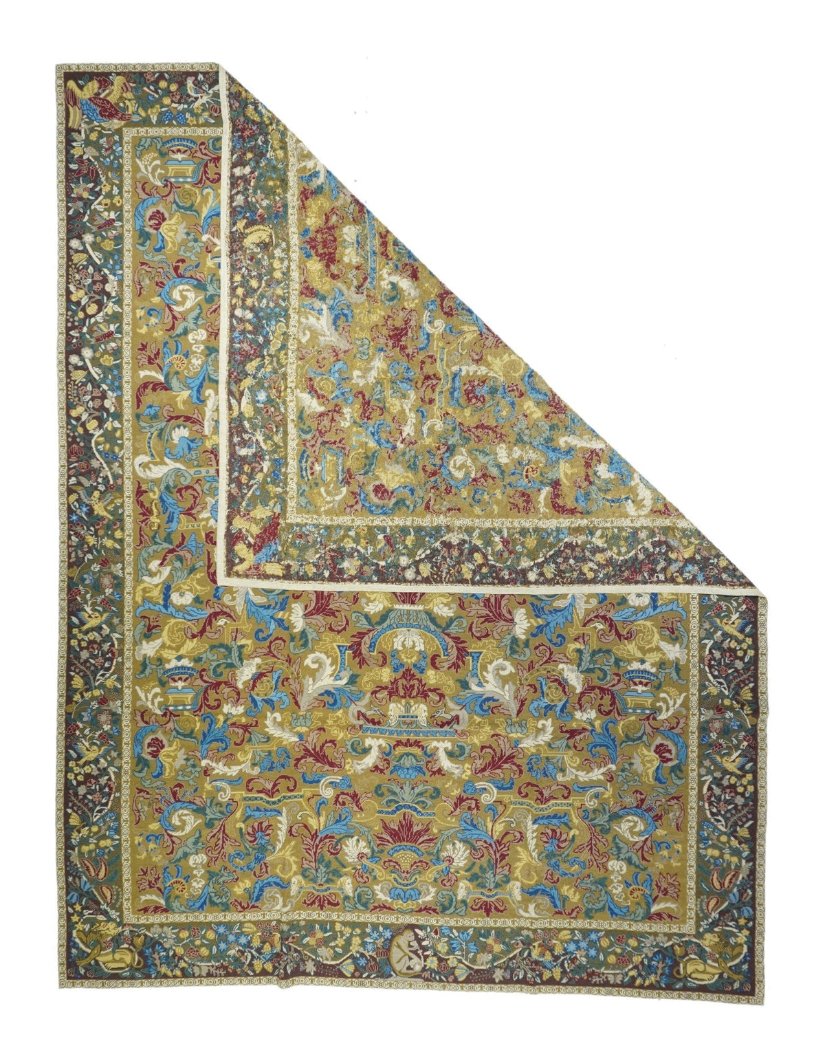 French Aubusson Design Rug 9' x 12'