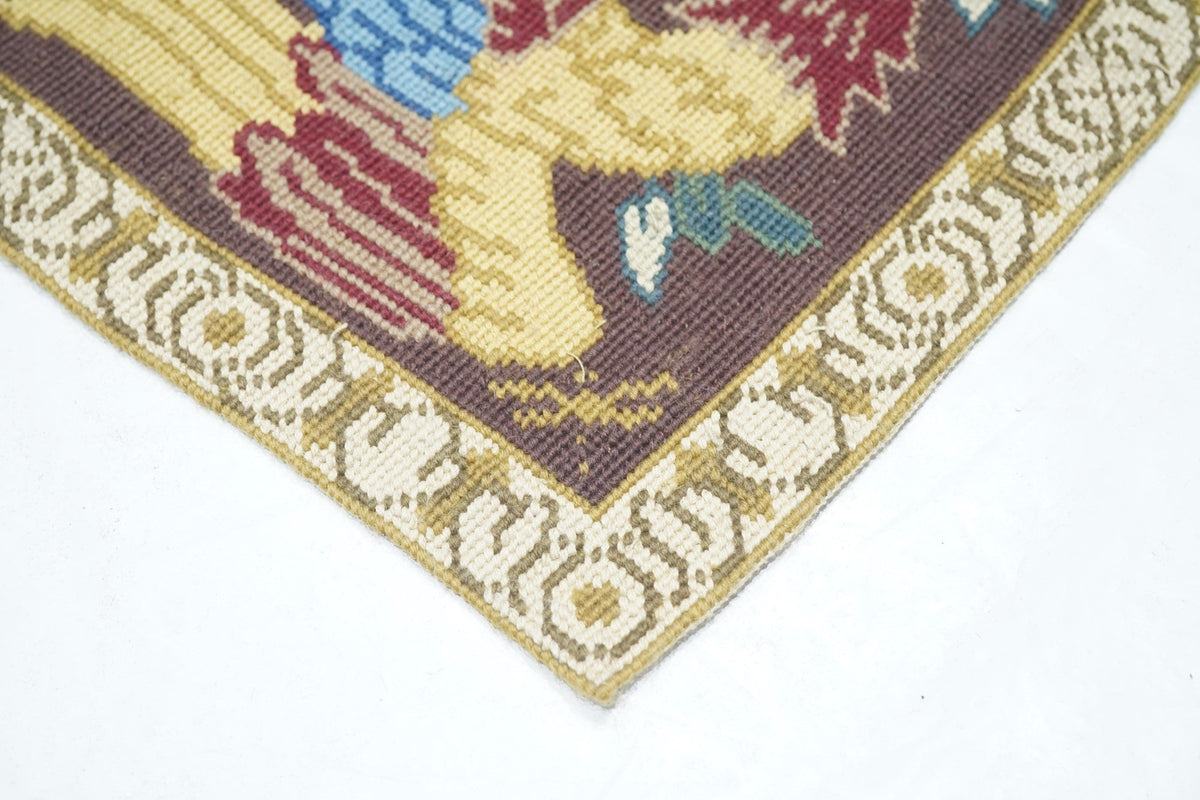 French Aubusson Design Rug 9' x 12'
