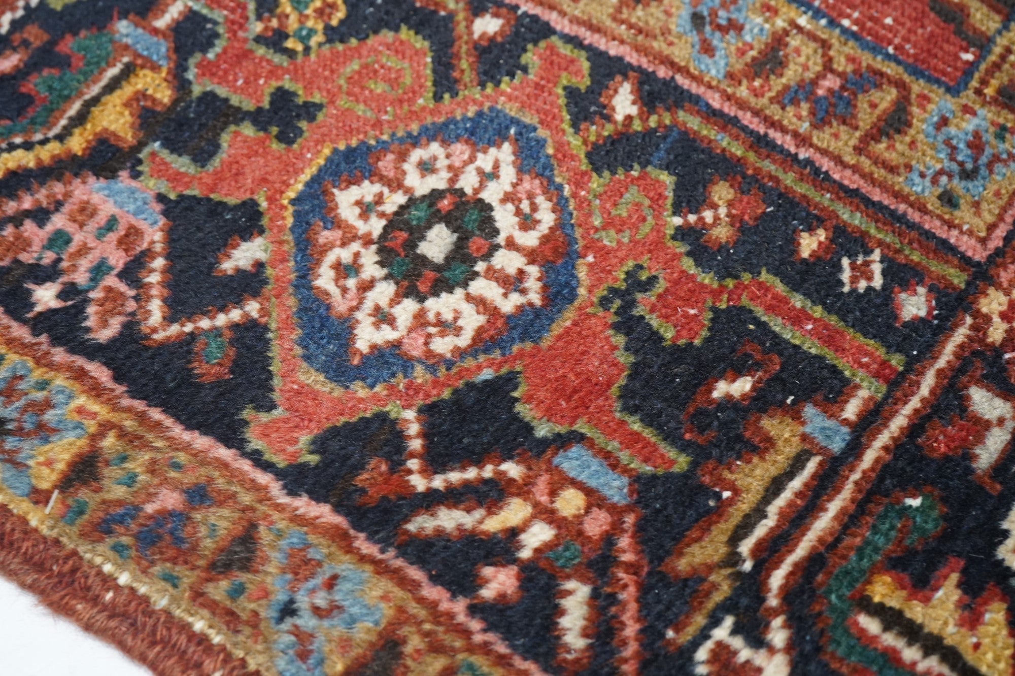 Vintage Heriz Rug 7'4'' x 10'8''