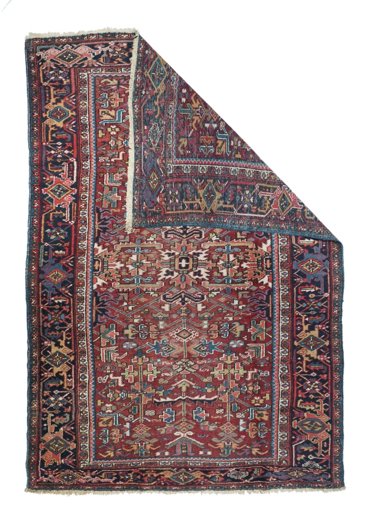 Vintage Heriz Rug 7'3'' x 10'9''