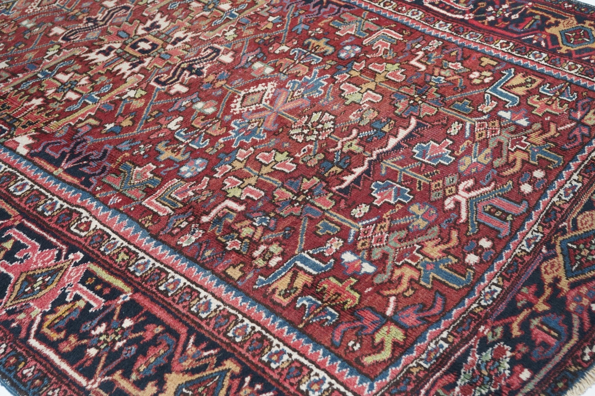 Vintage Heriz Rug 7'3'' x 10'9''