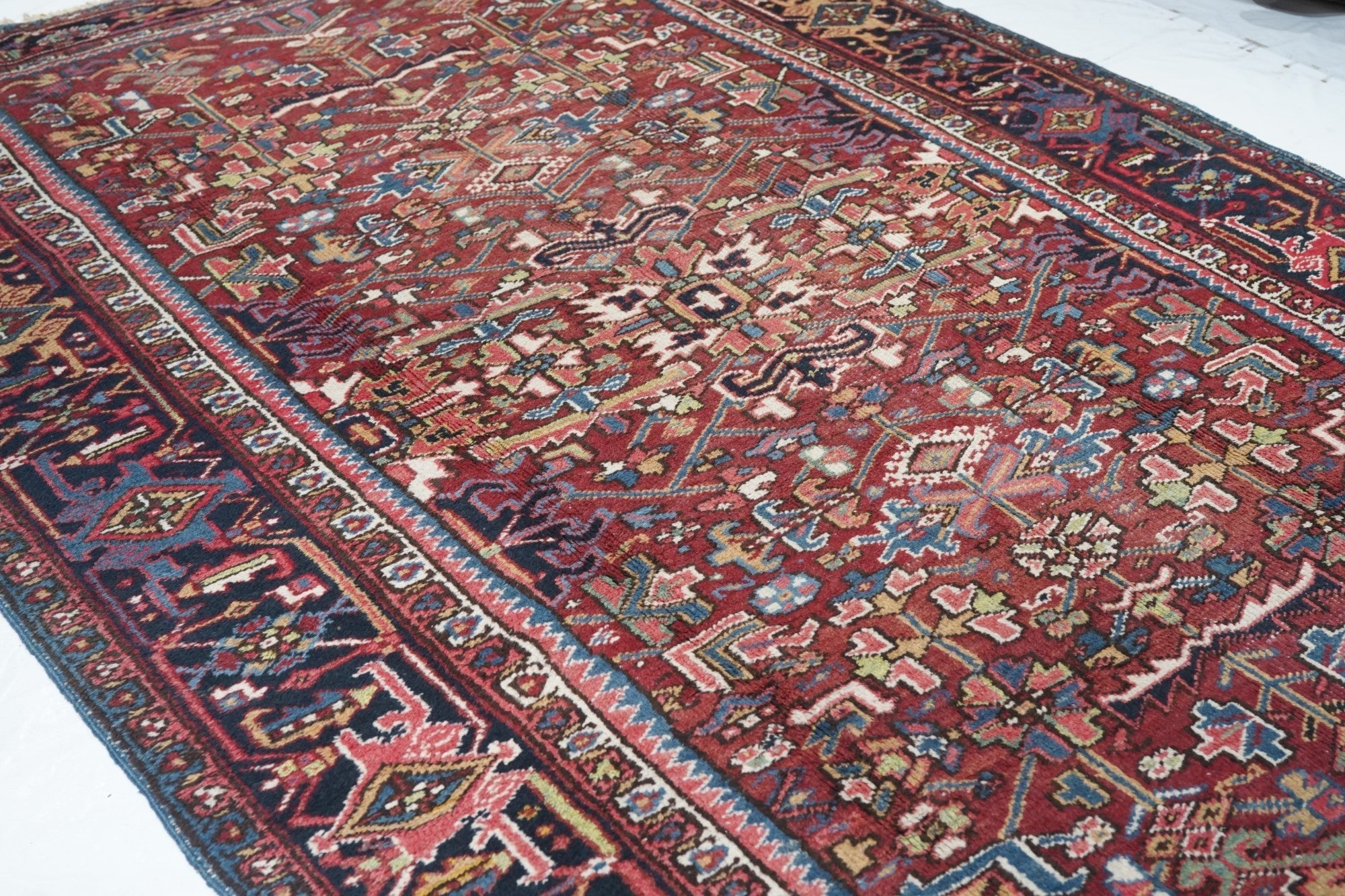 Vintage Heriz Rug 7'3'' x 10'9''