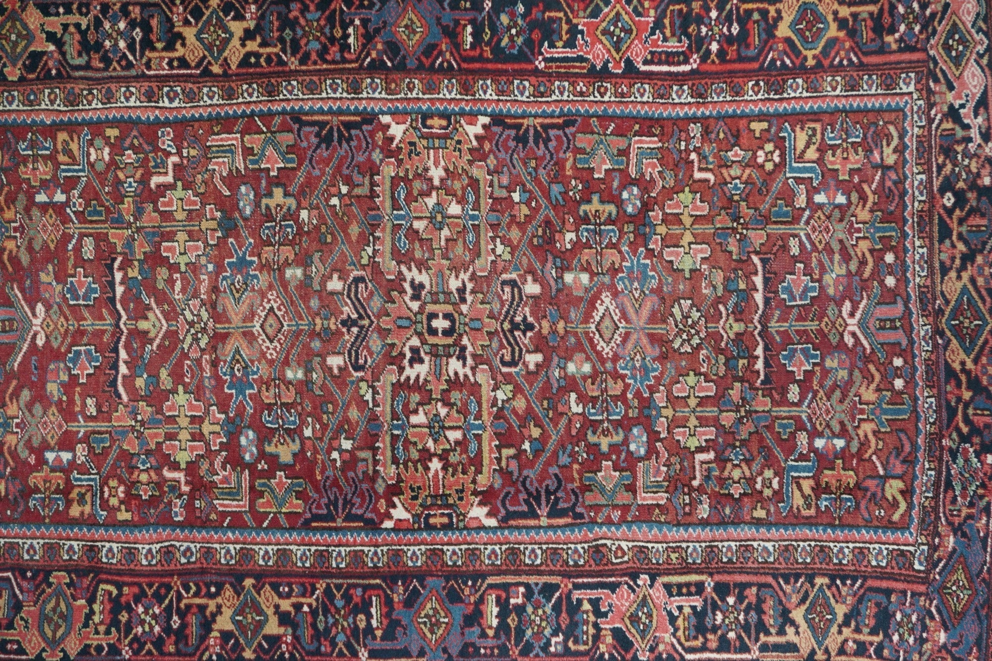 Vintage Heriz Rug 7'3'' x 10'9''