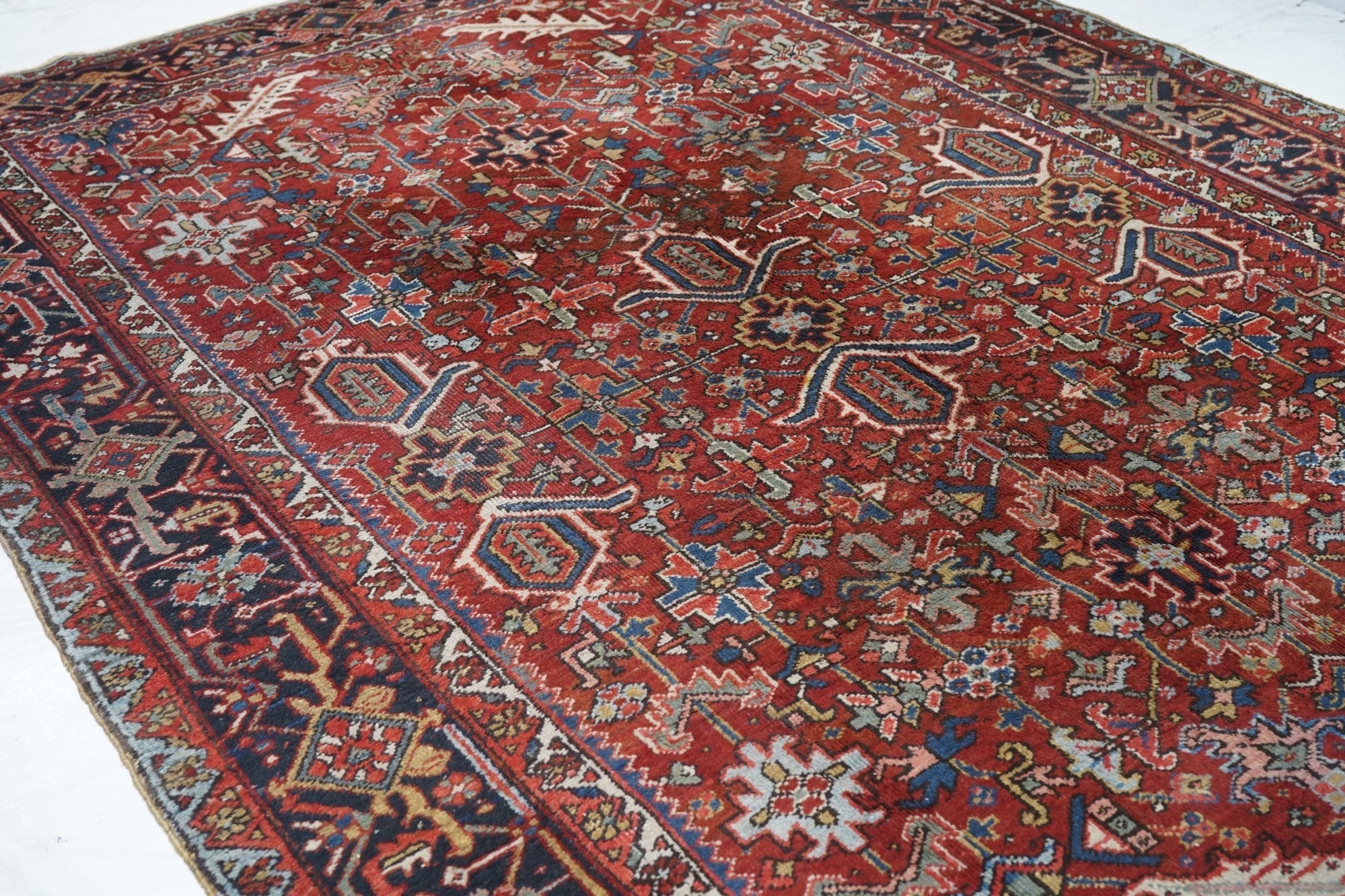Vintage Heriz Rug 7'5'' x 10'6''