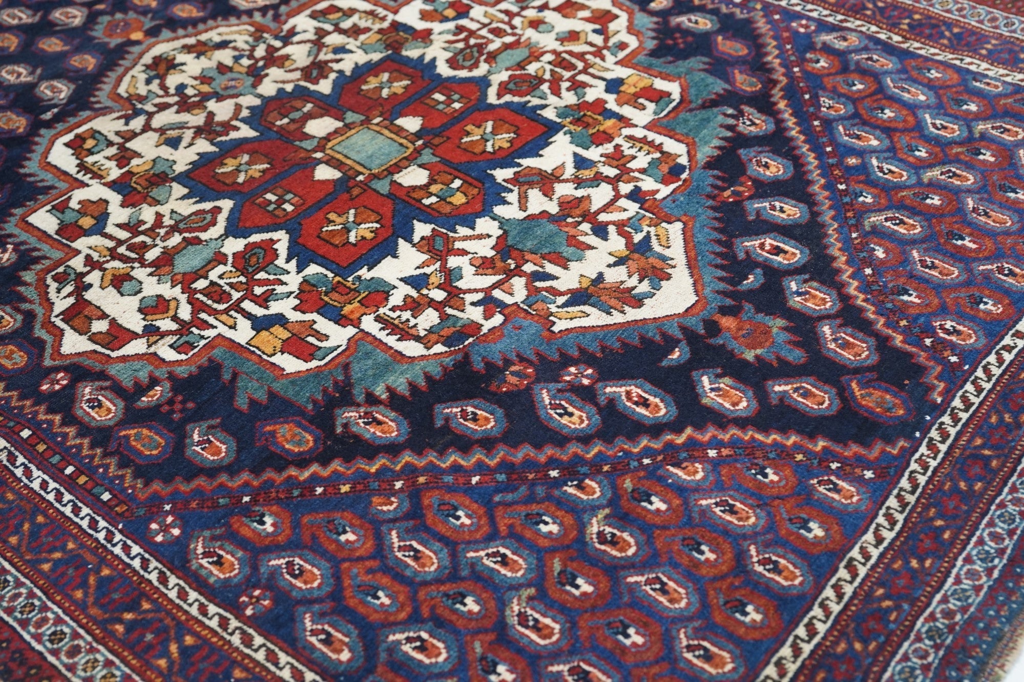 Antique Afshar Rug 3'11'' x 4'10''