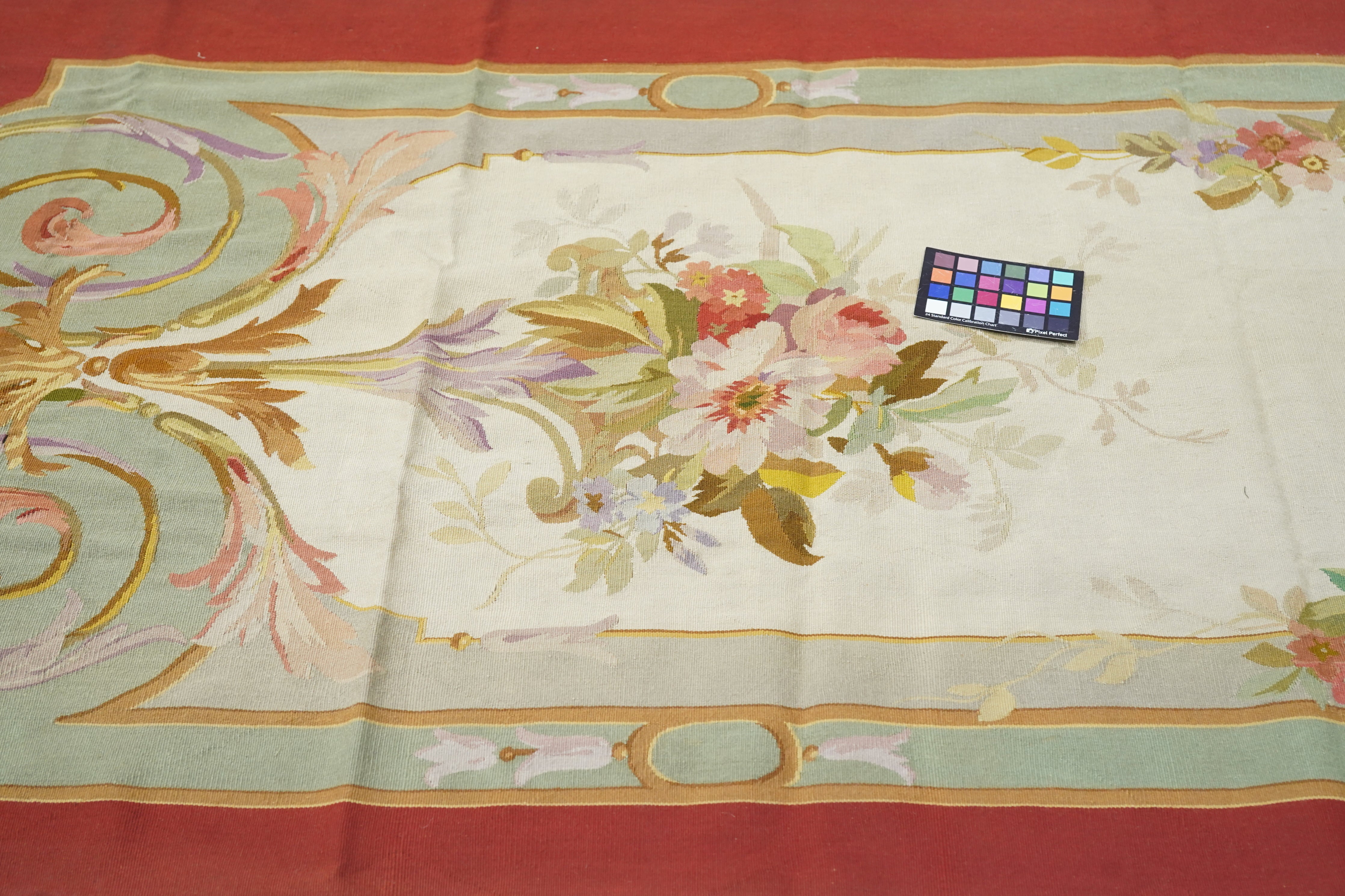 Aubusson Rug 3'10'' x 10'3''