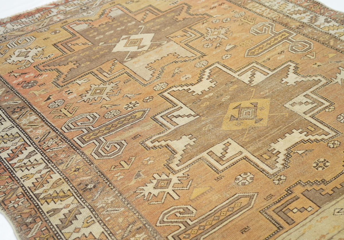 Antique Caucasian Shirvan Rug 3'11'' x 5'1''