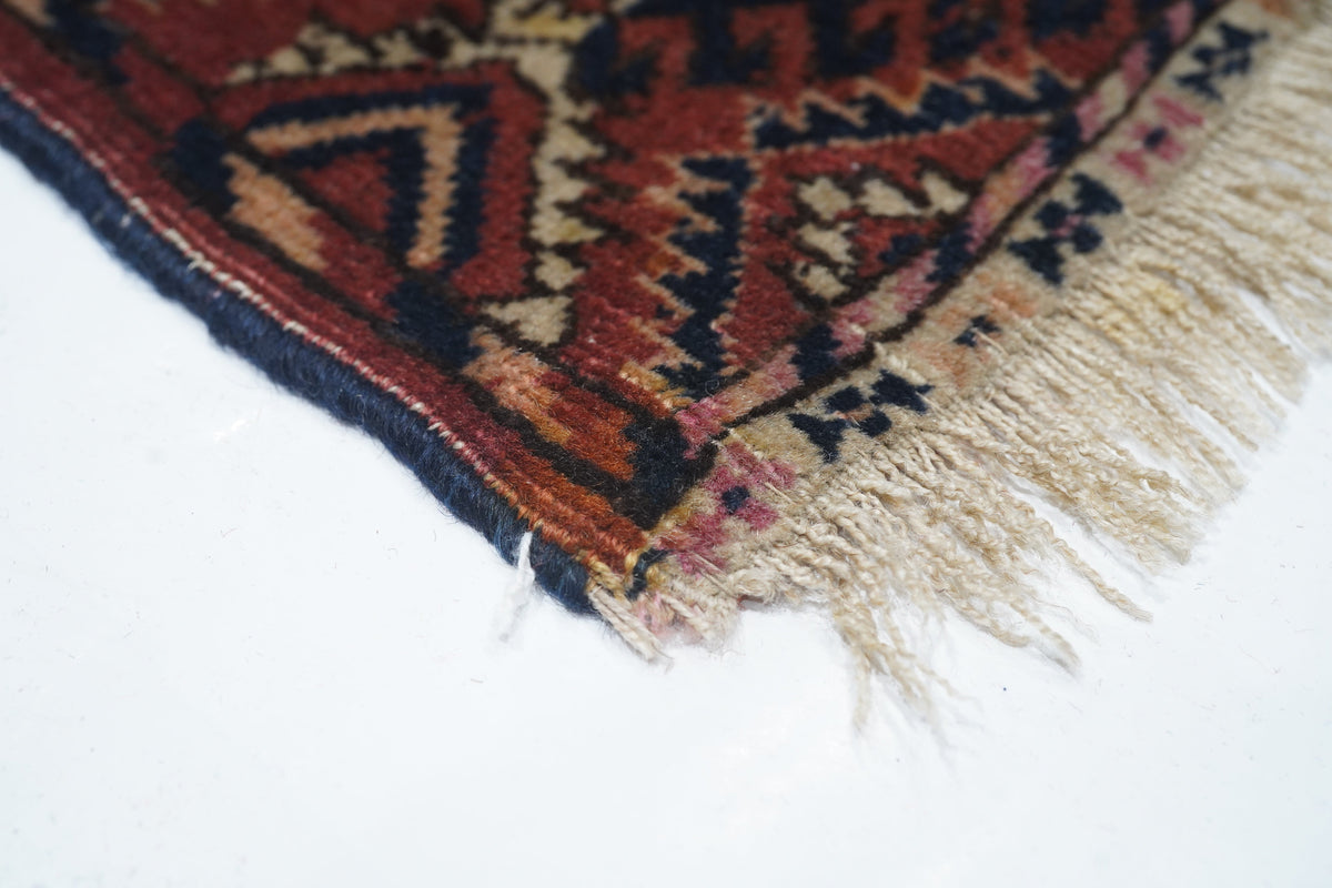 Antique Turkmen Rug 3'8'' x 5'10''