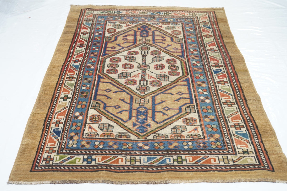 Antique Serab Rug 3'9'' x 5'6''