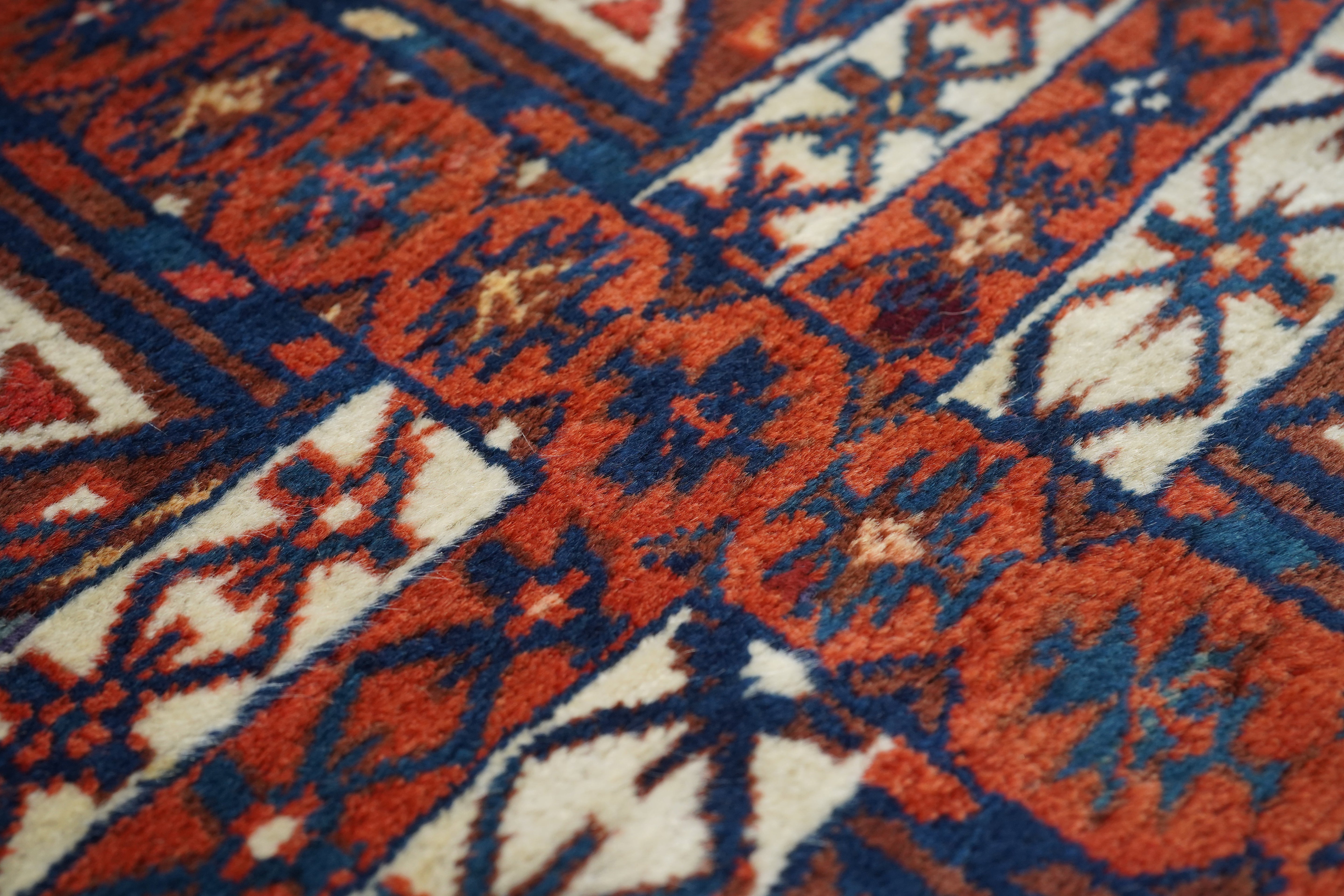 Antique Khachli Bokara Rug 4'2'' x 5'2''