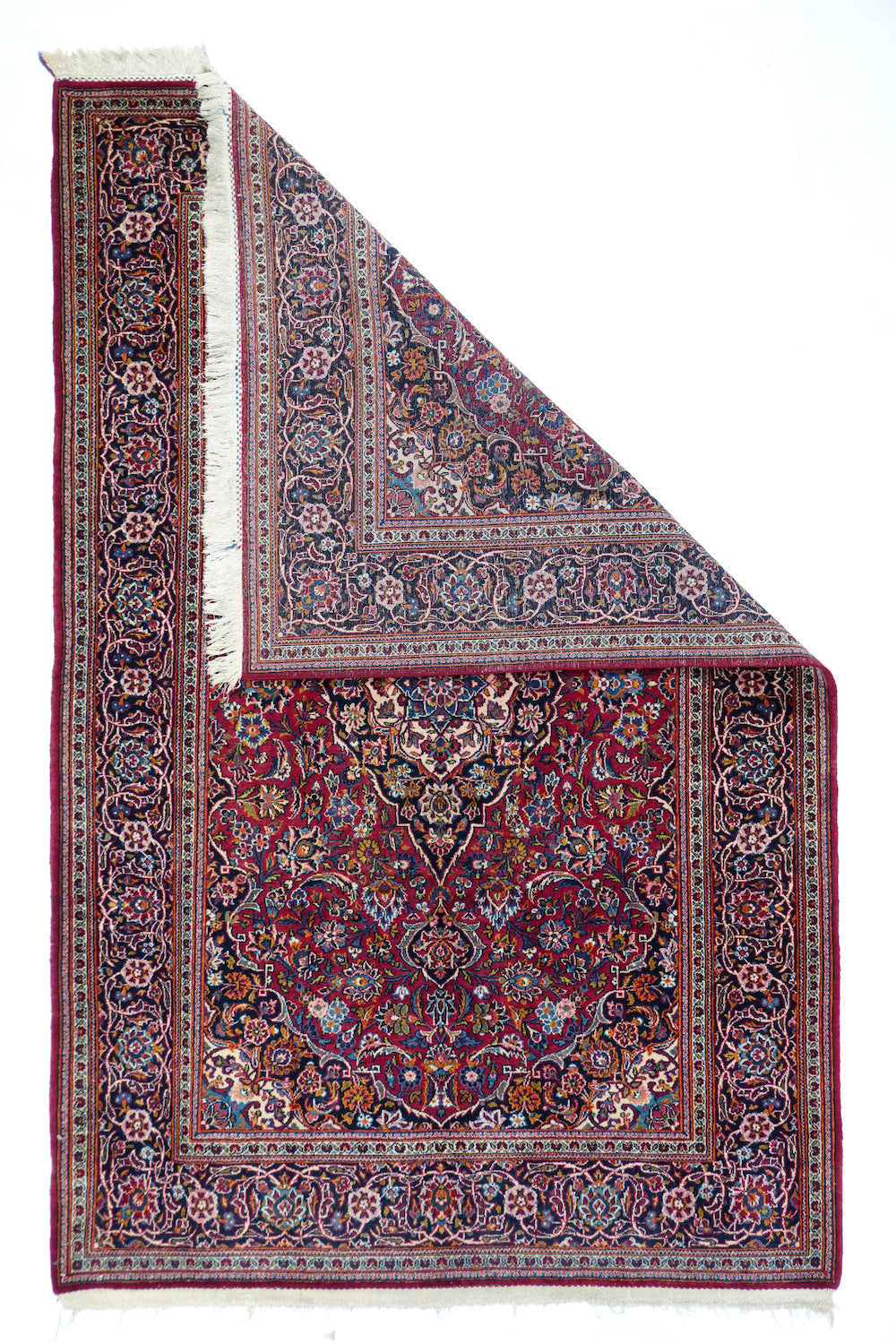 Semi Antique Kashan Rug