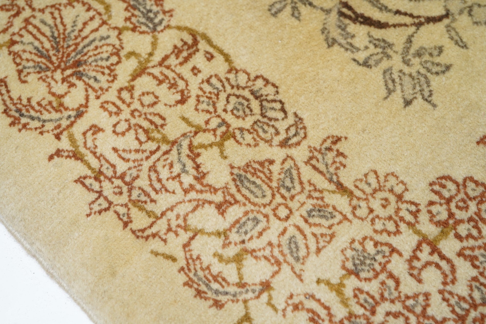 Vintage Kashan Rug 4'3'' x 7'3''