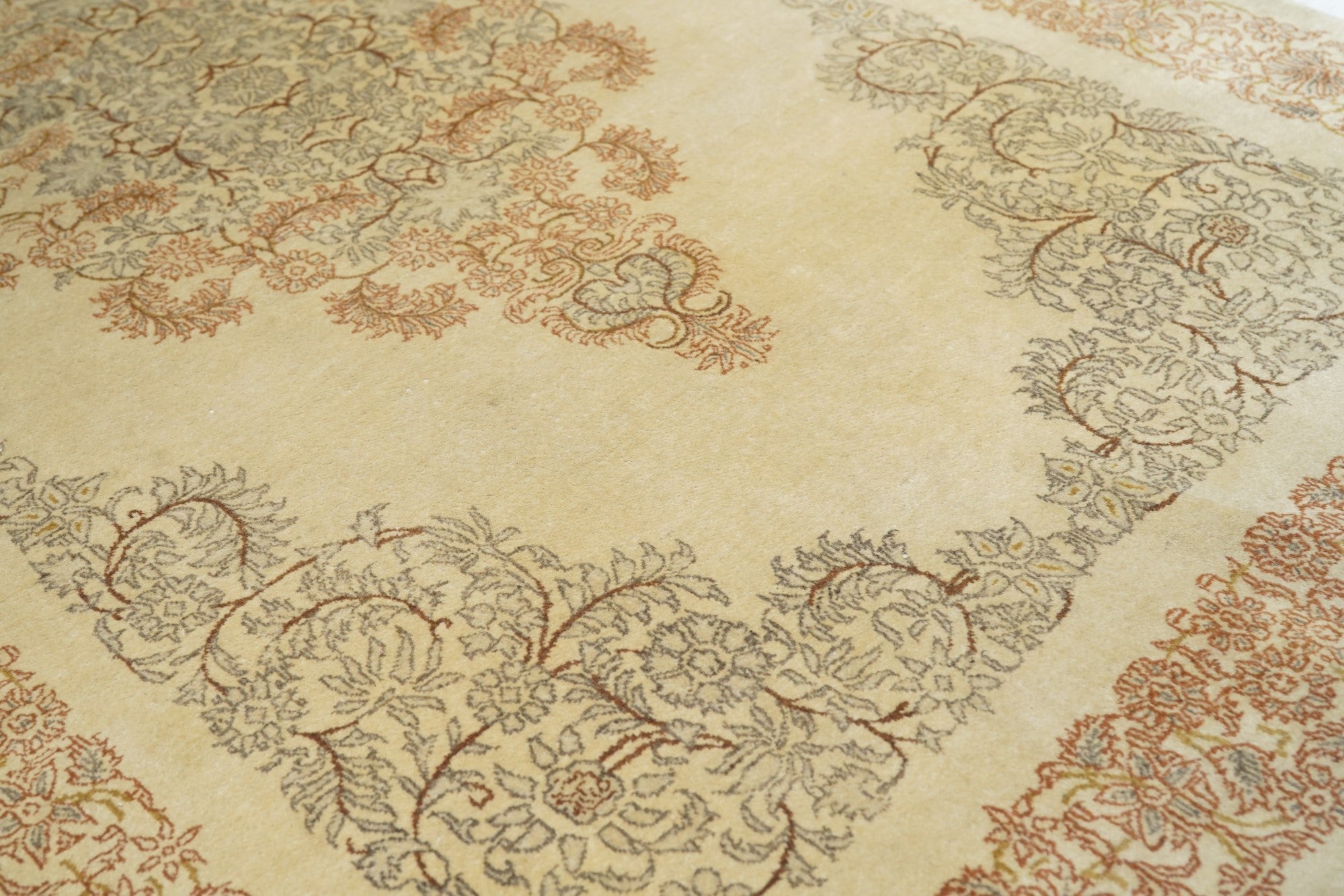 Vintage Kashan Rug 4'3'' x 7'3''
