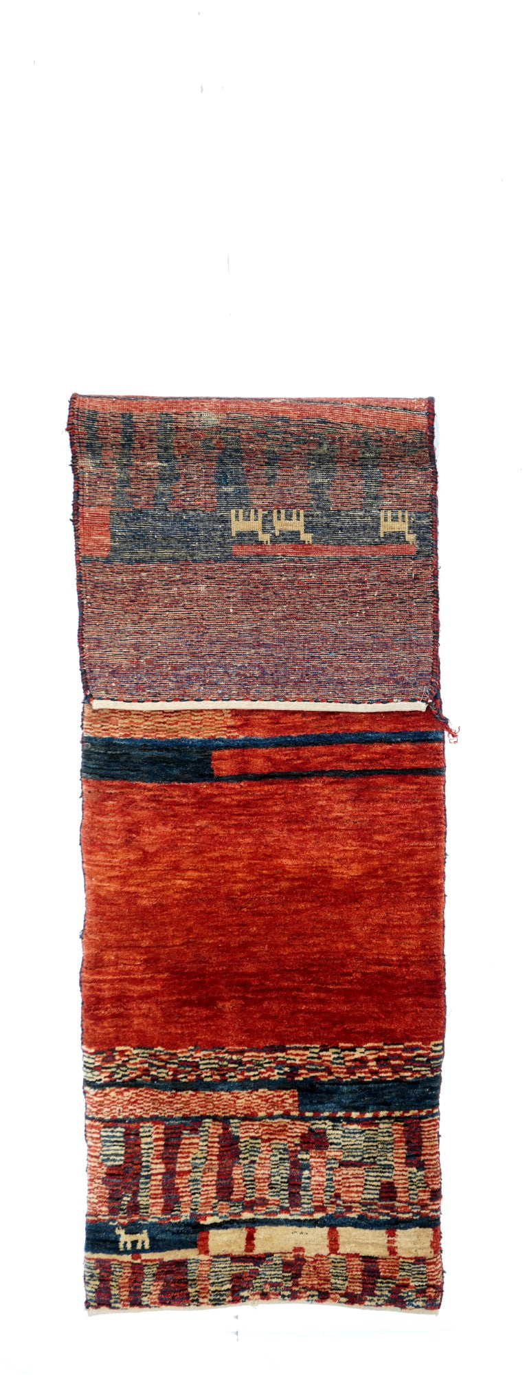 Vintage Gabbeh Runner 2'7'' x 9'9''