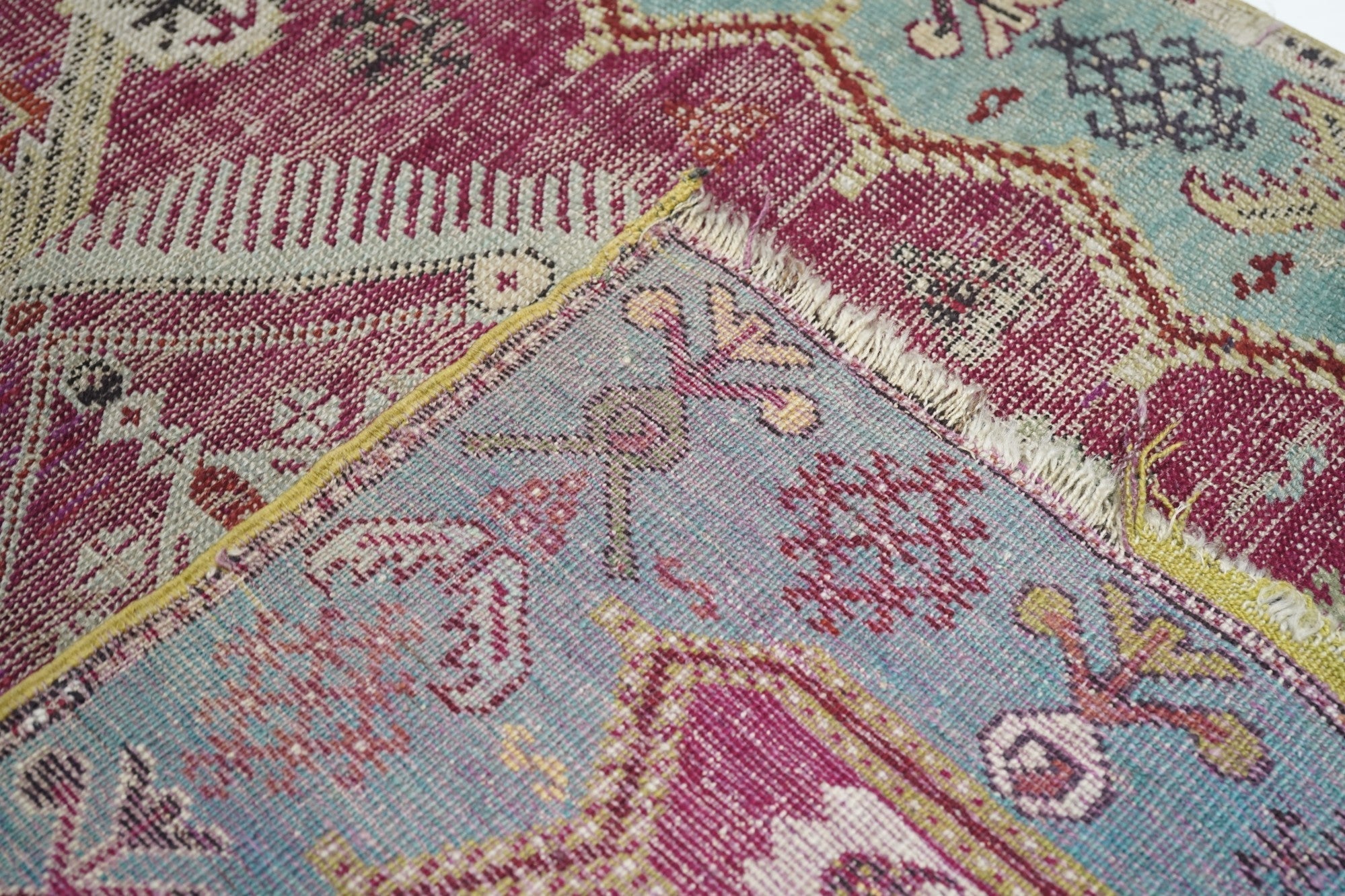Antique Caucasian Karabagh Rug 3'1'' x 5'8''