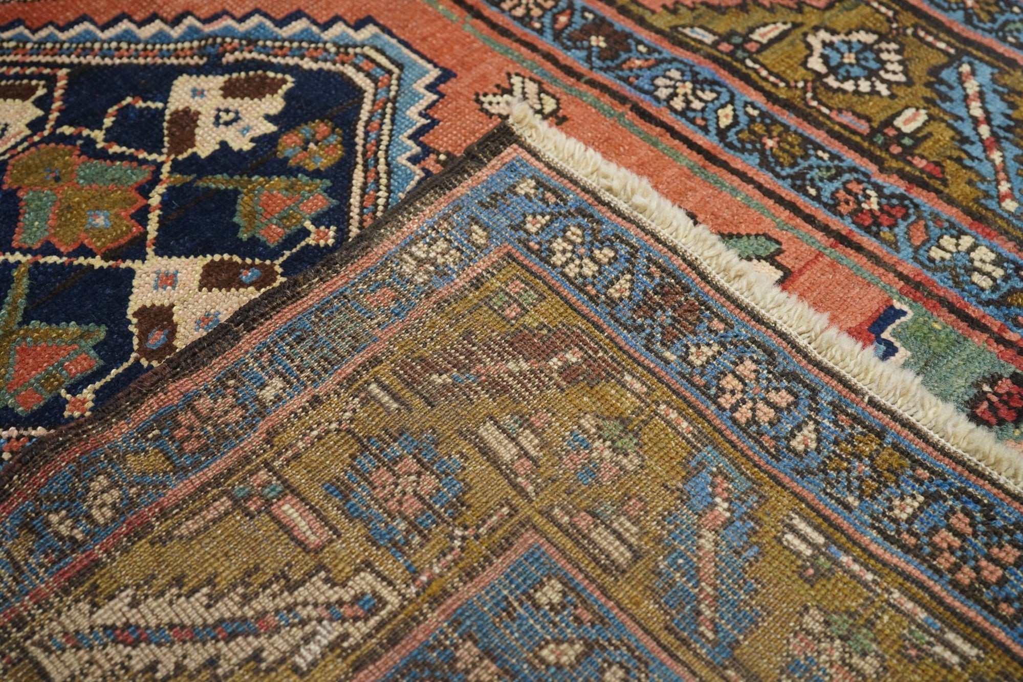 Antique Heriz Rug 3'9'' x 5'1''