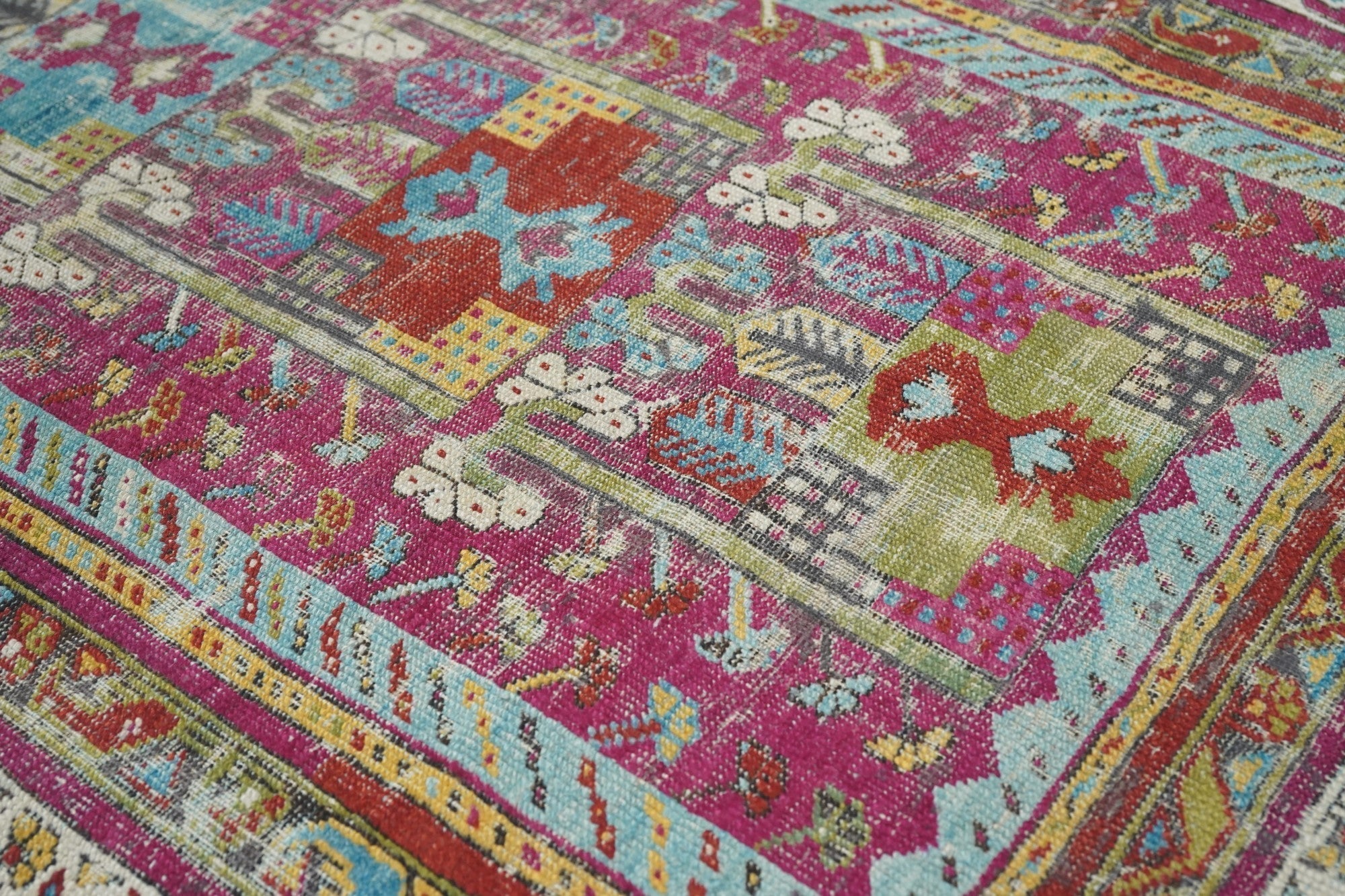 Antique Caucasian Karabagh Rug 3'6'' x 5'7''
