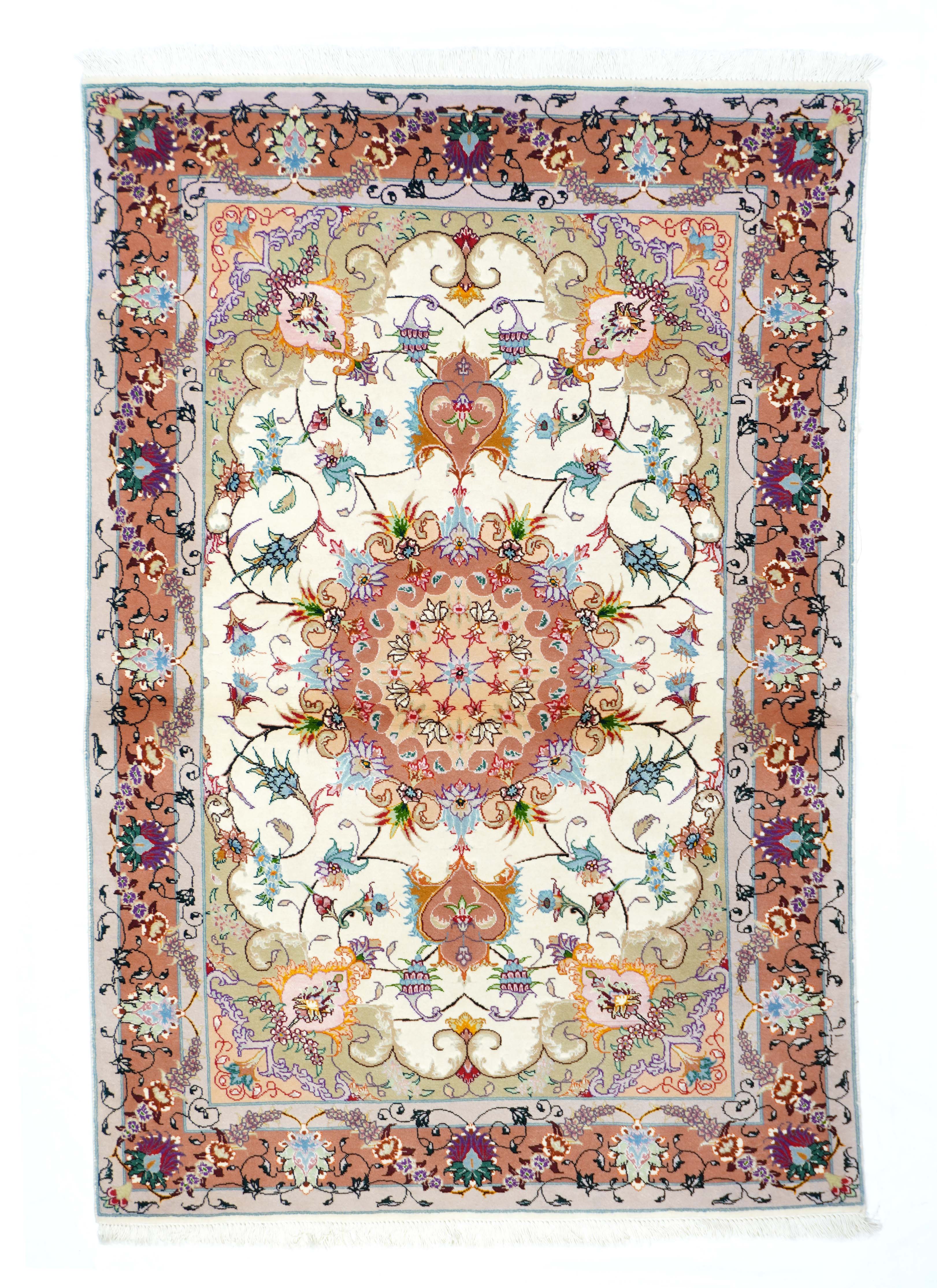 Extremely Fine Vintage Tabriz Rug 3' 3" x 5'0"