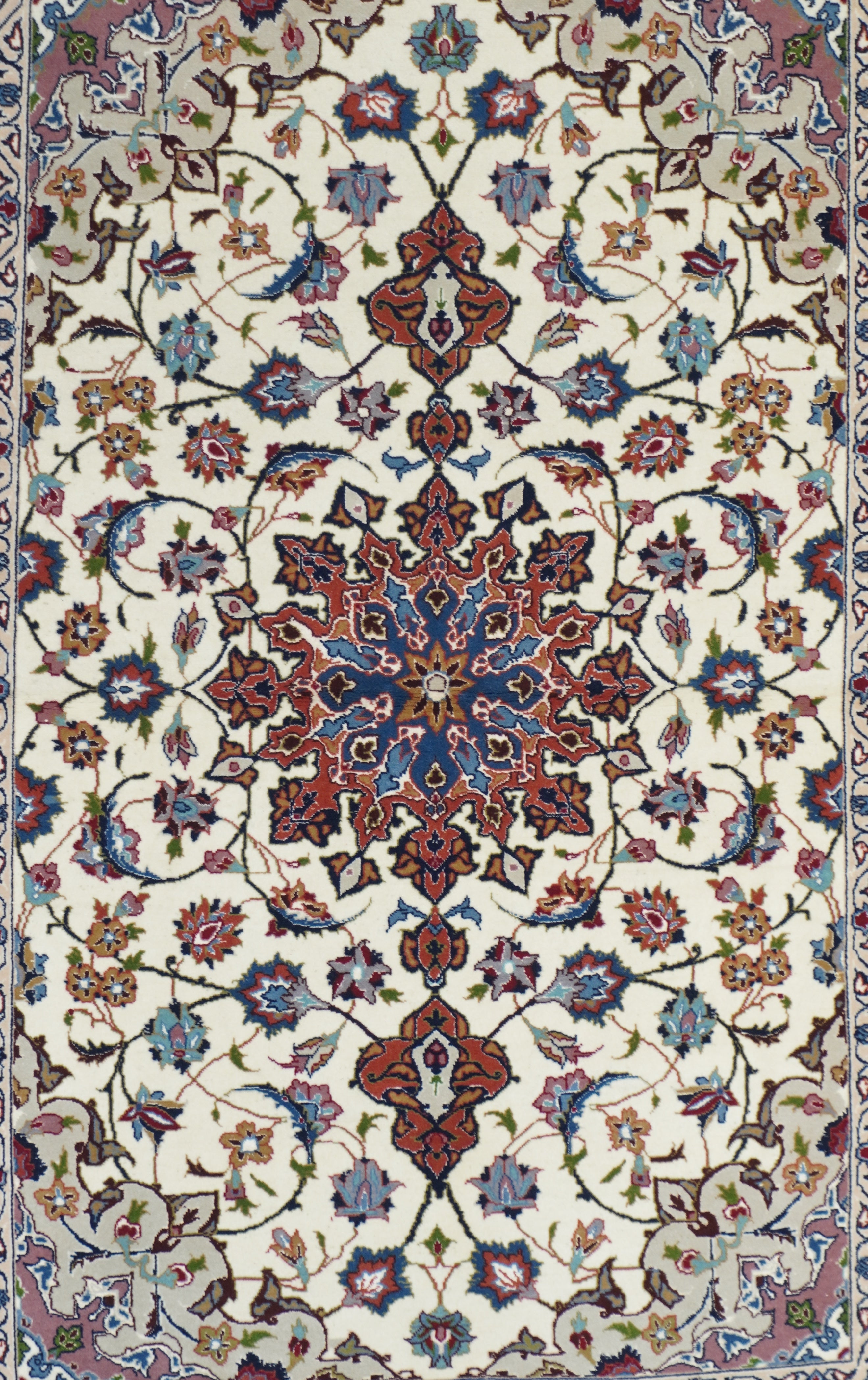 Vintage Extremely Fine Tabriz Rug 3'5'' x 5'2''