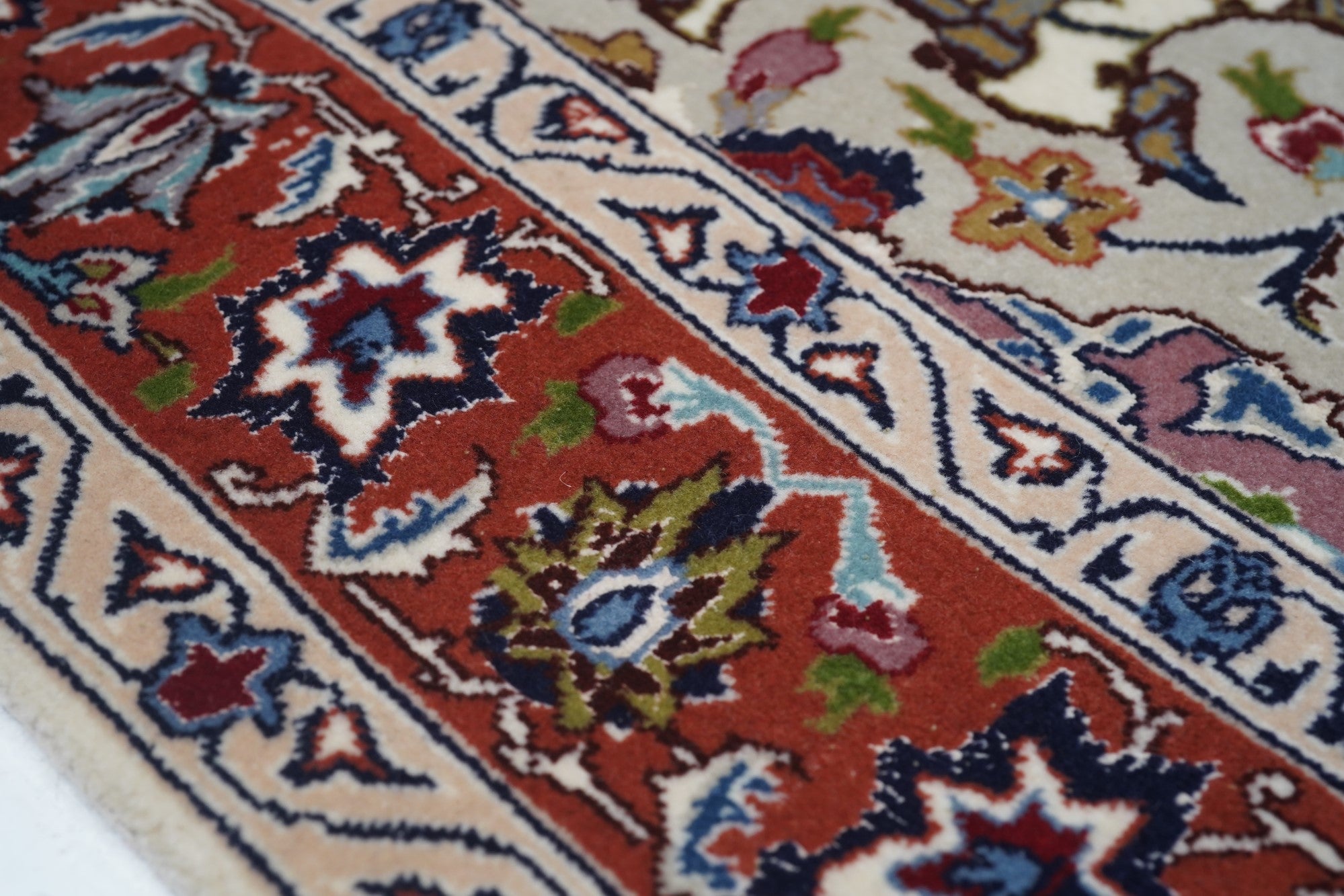 Vintage Extremely Fine Tabriz Rug 3'5'' x 5'2''