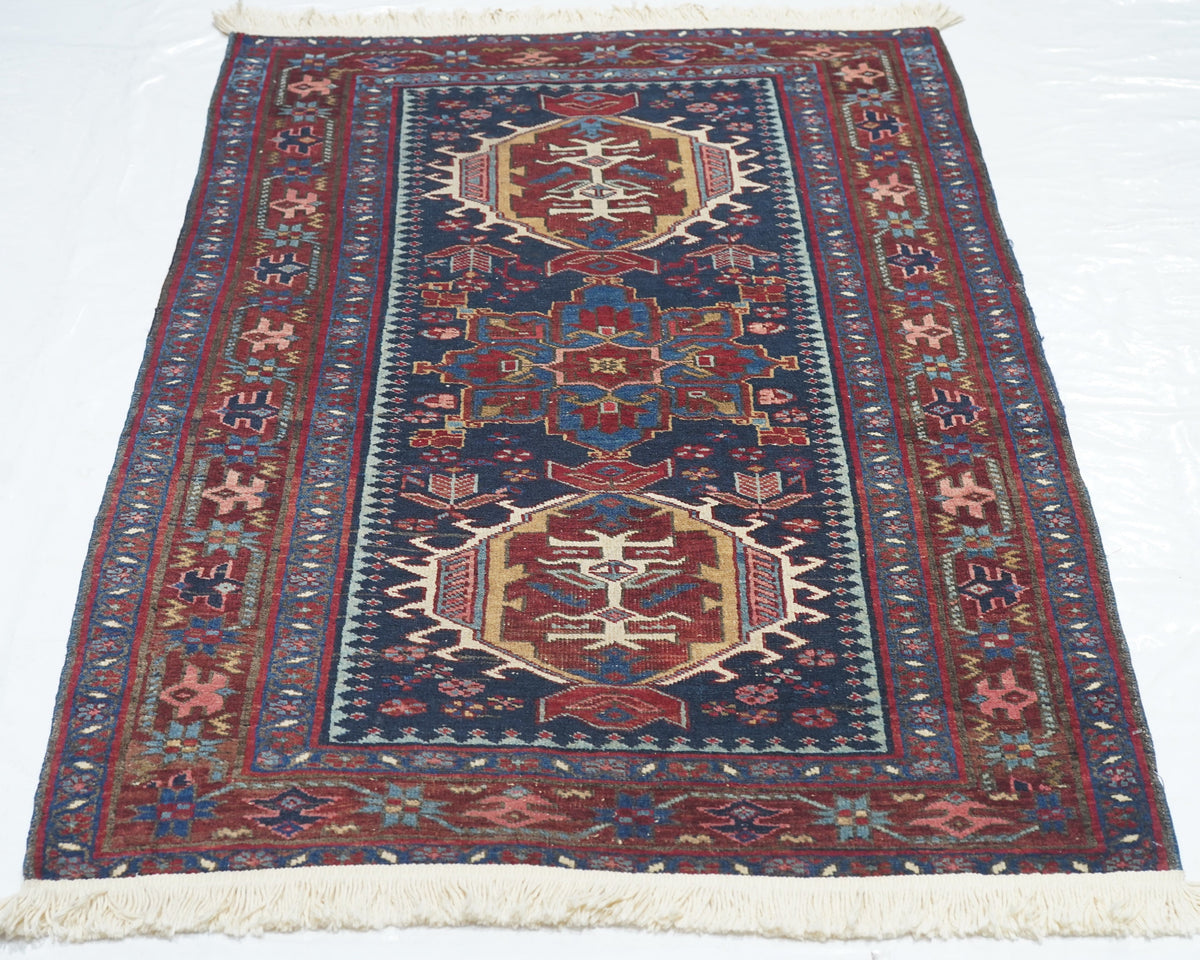 Antique Heriz Rug 3'0" x 5'0"
