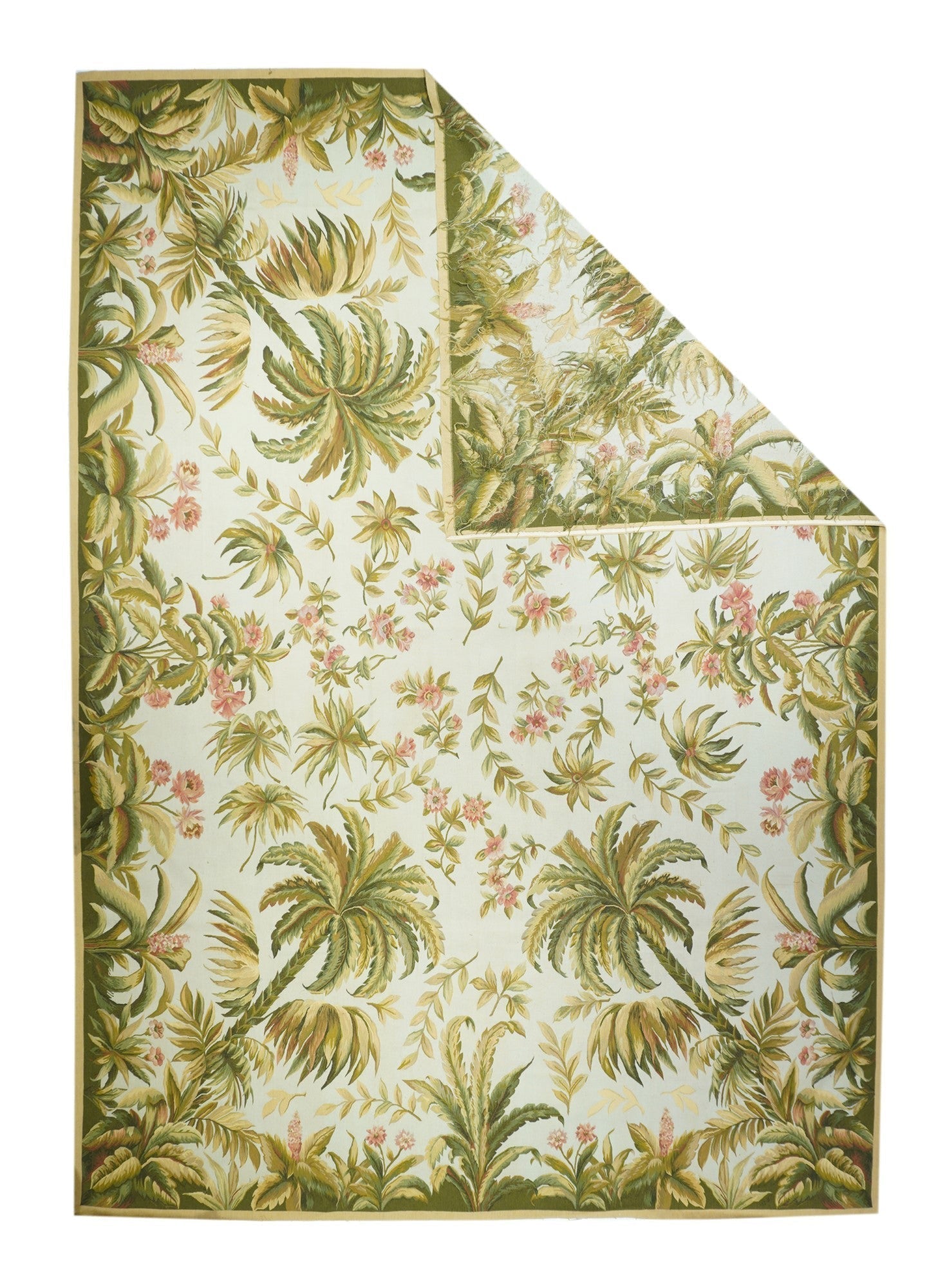 Aubusson Wool on Cotton 10'x13'11''