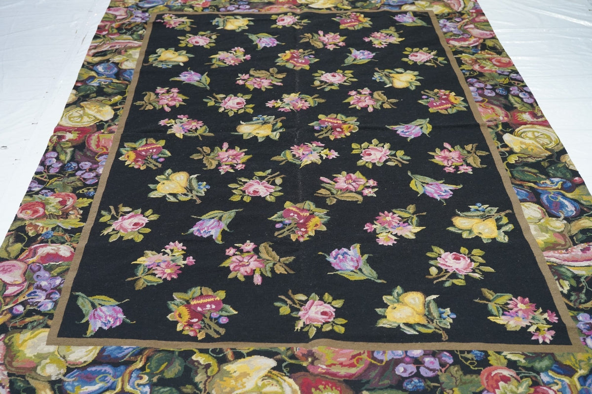French Aubusson Design Rug 6'0" x 9'0"