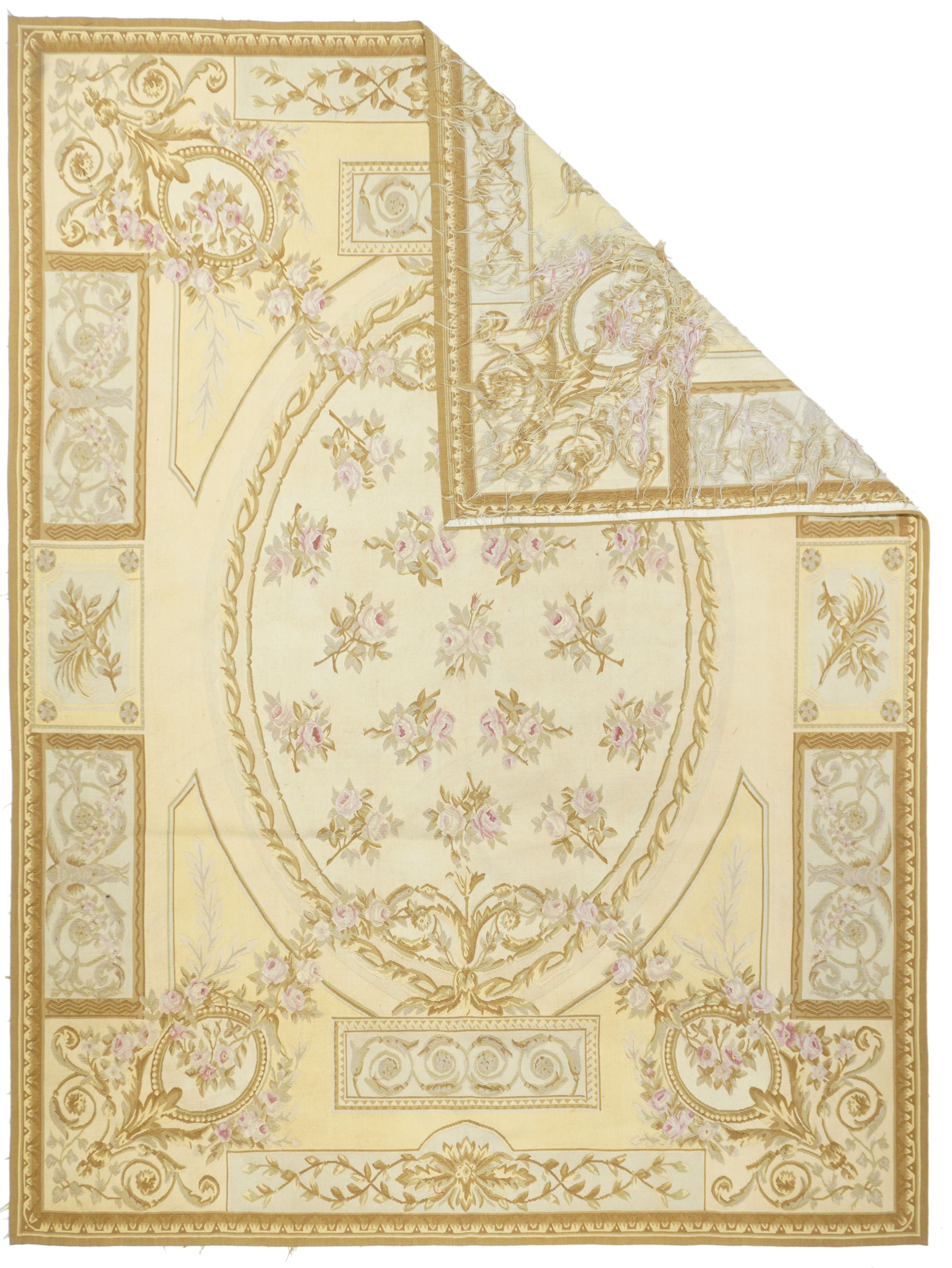 Aubusson Rug 6'0" x 9'0"