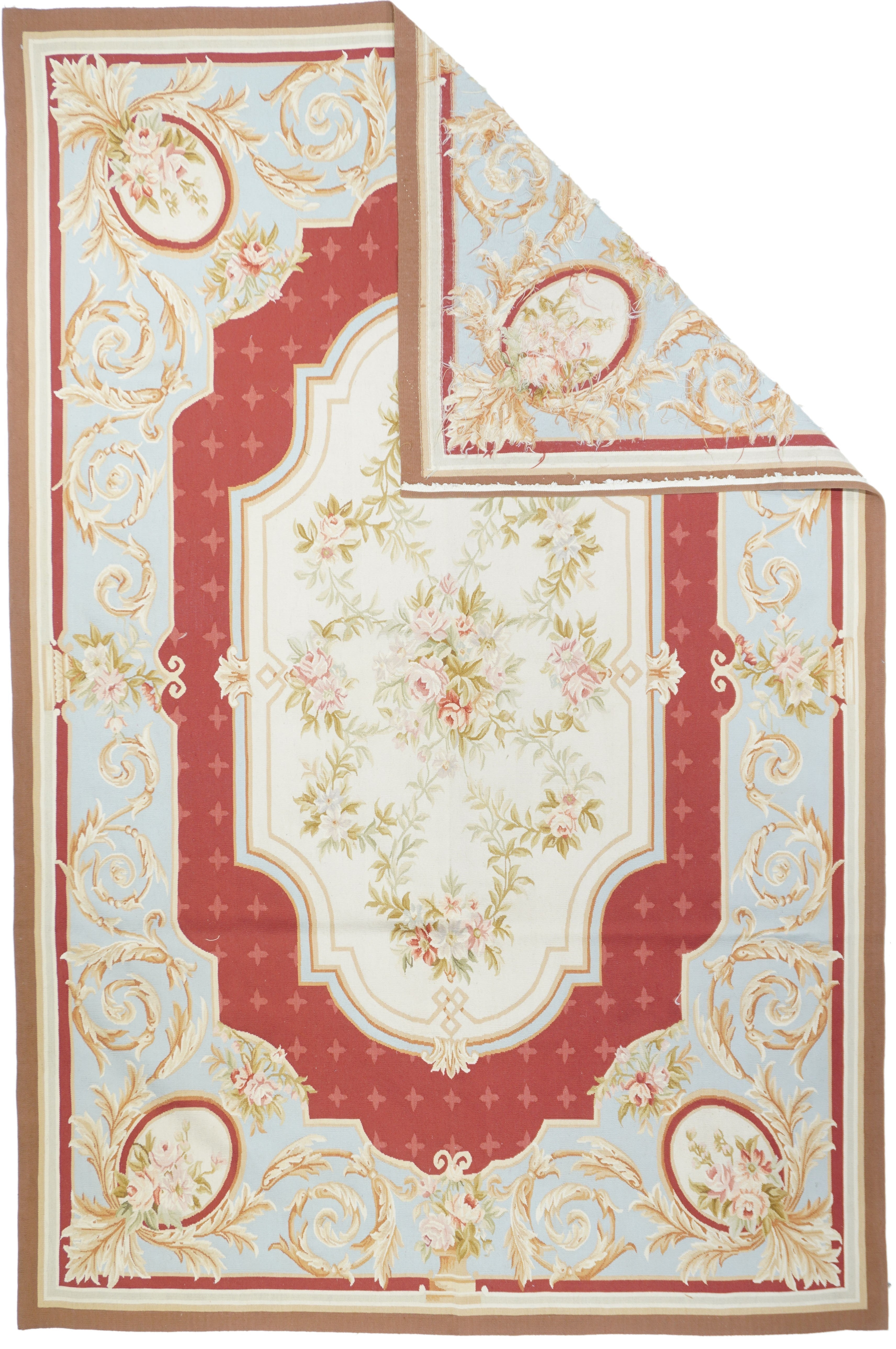 Aubusson Rug 6'0" x 9'0"