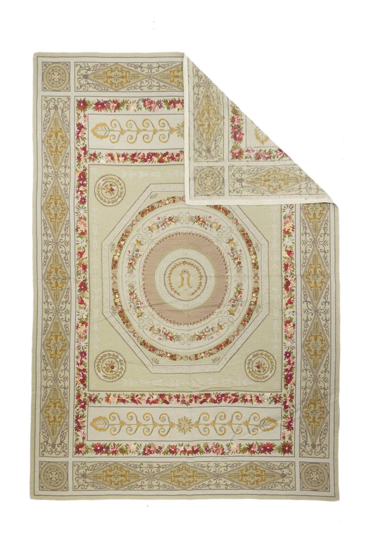 French Aubusson Design Rug 6'0" x 9'0"