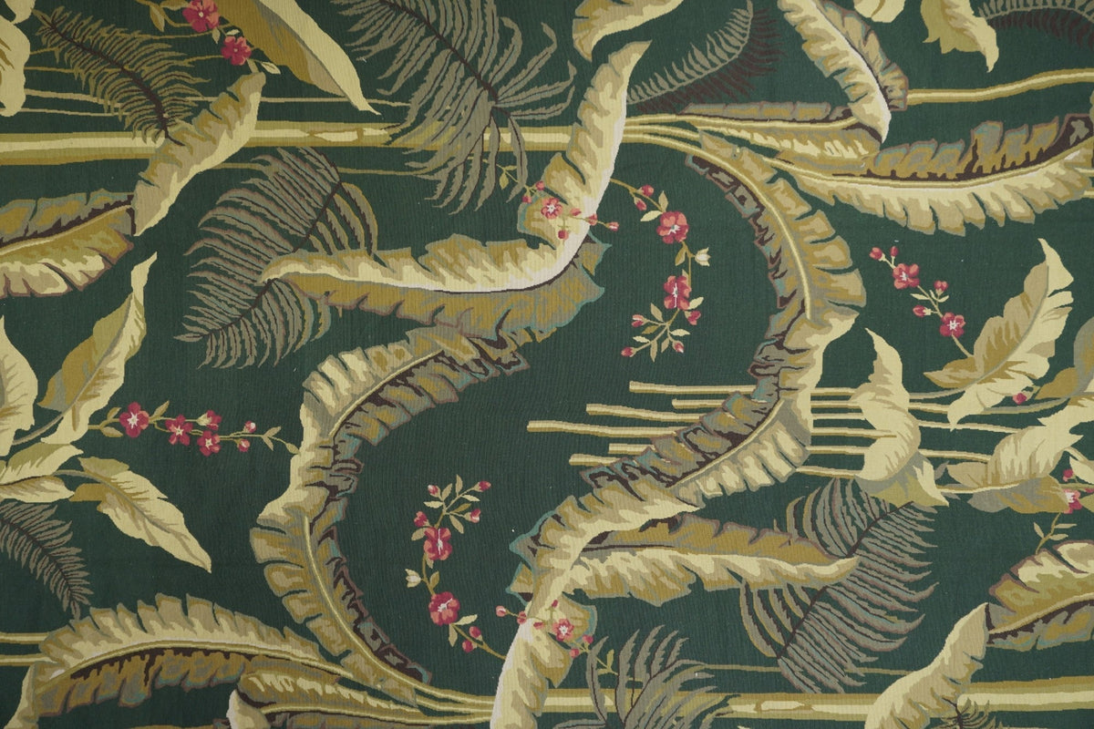 French Aubusson Design Rug 9' x 12'