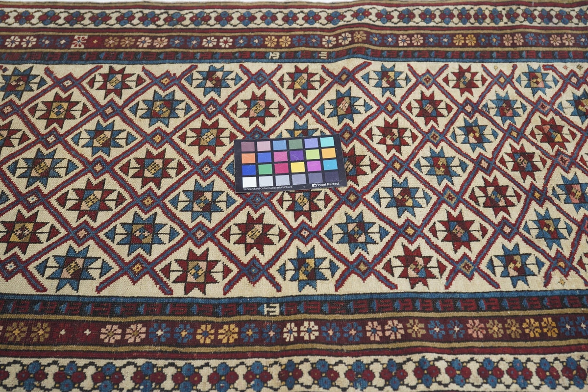 Antique Caucasian Shirvan Rug 2'6'' x 4'5''