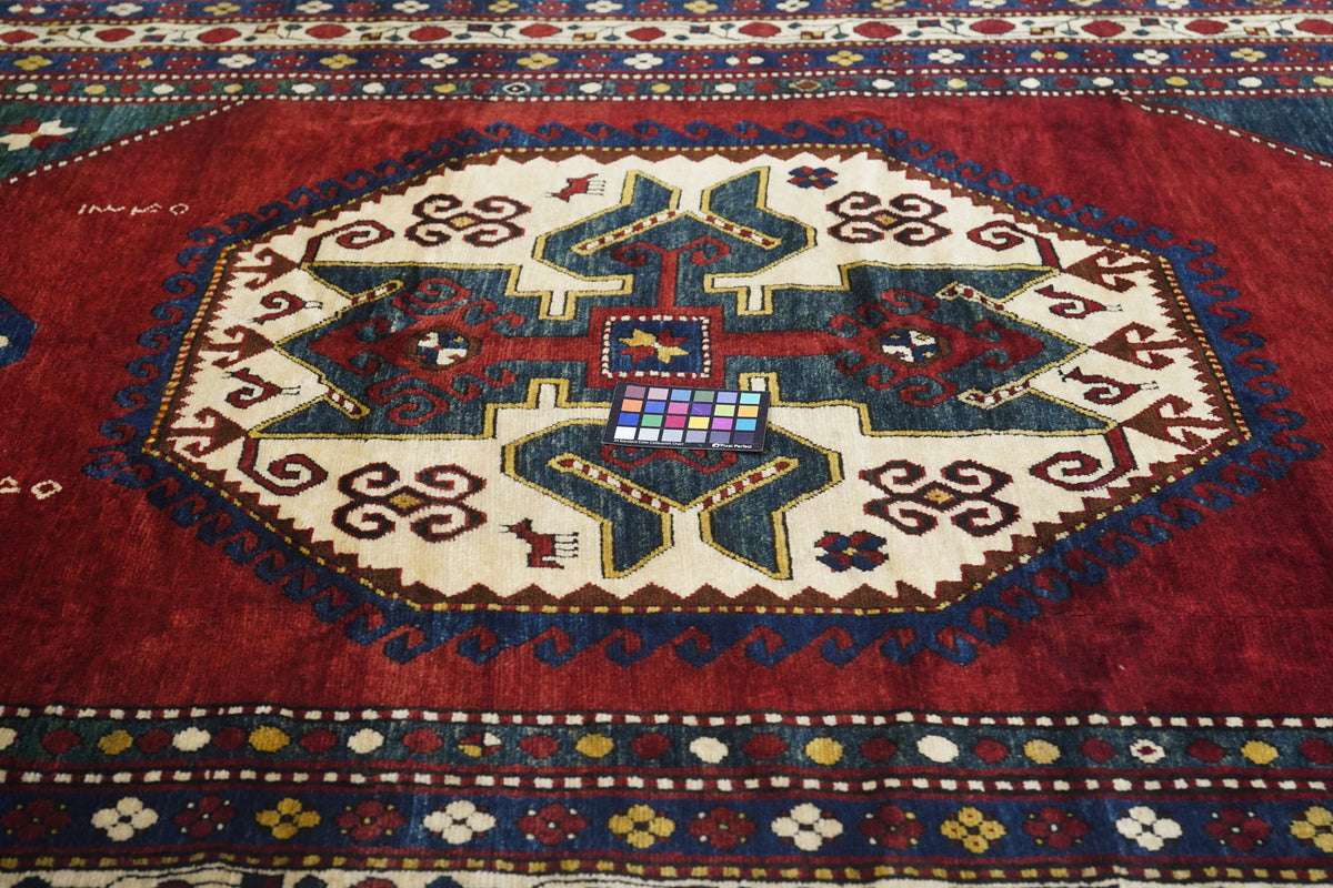 Antique Caucasian Kazak Rug 5'10'' x 9'8''