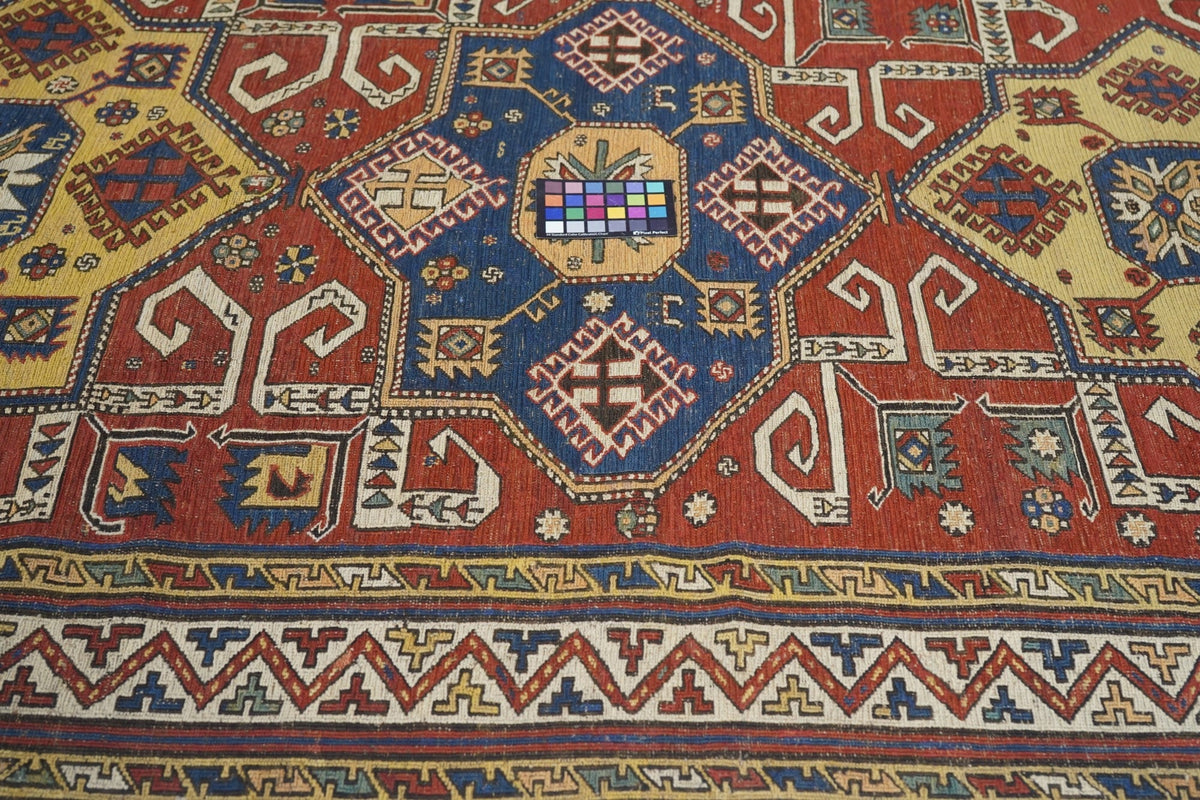 Antique Sumak Rug 4'7'' x 7'9''
