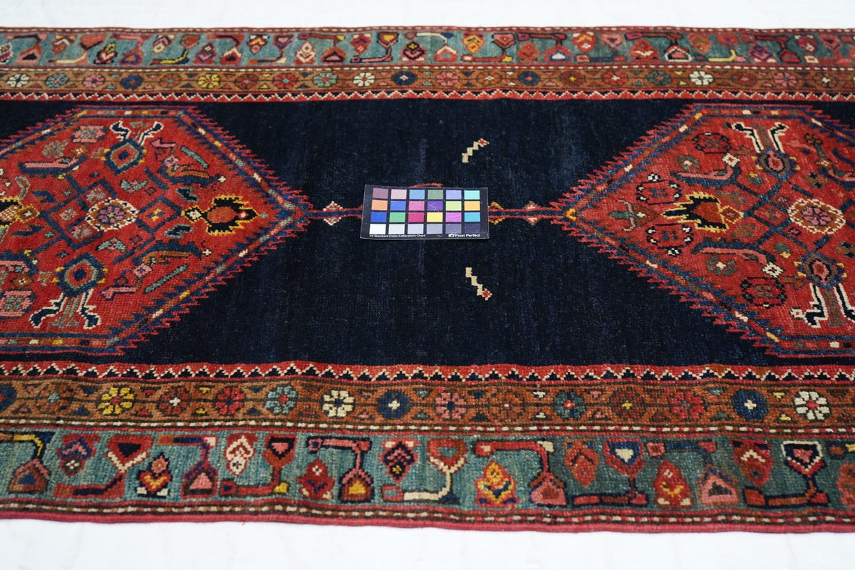 Antique Kurdish Runner 3'1'' x 15'11''